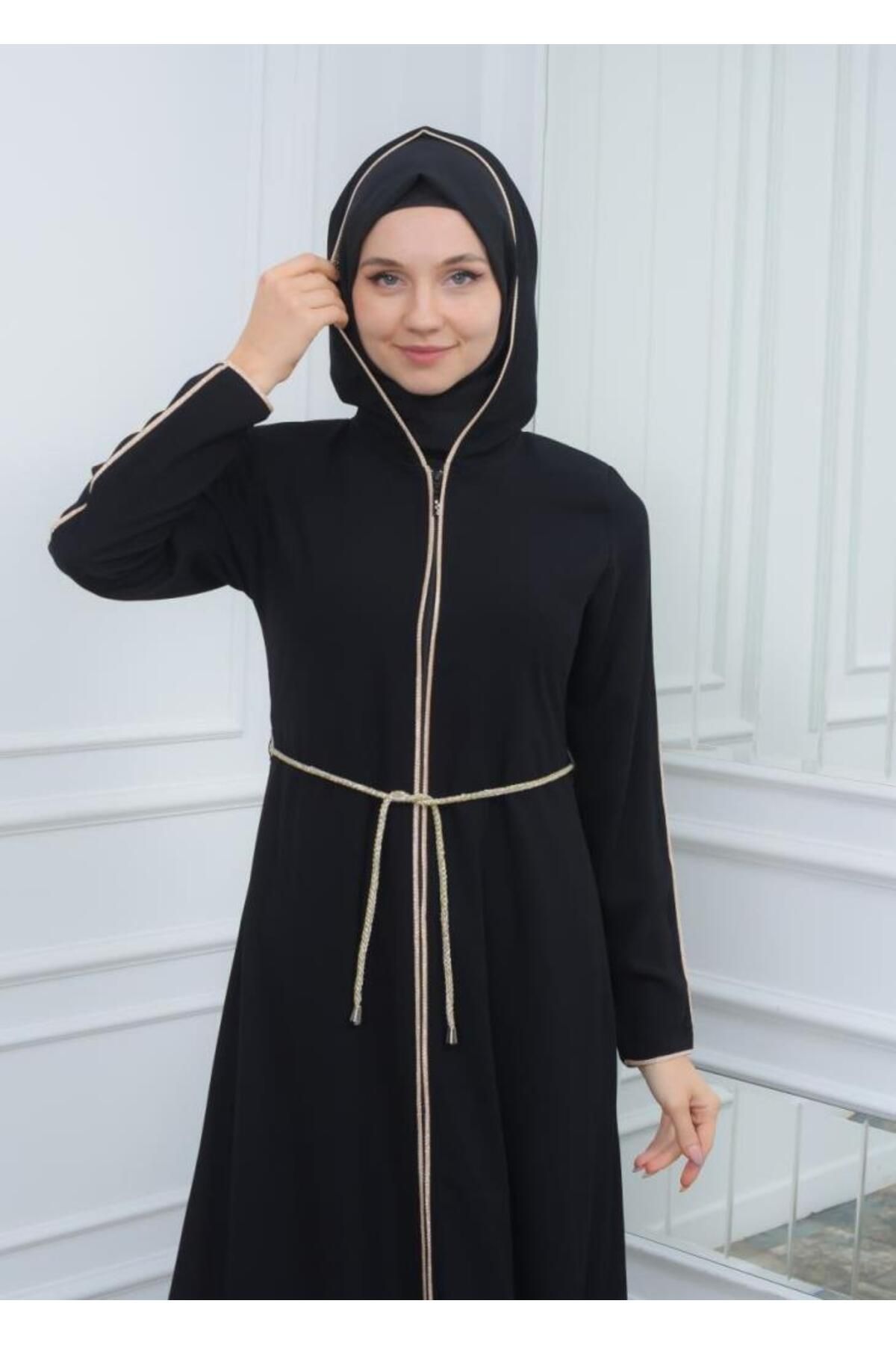 Tebrikler tekstil kadın yazlık ferace model 2001