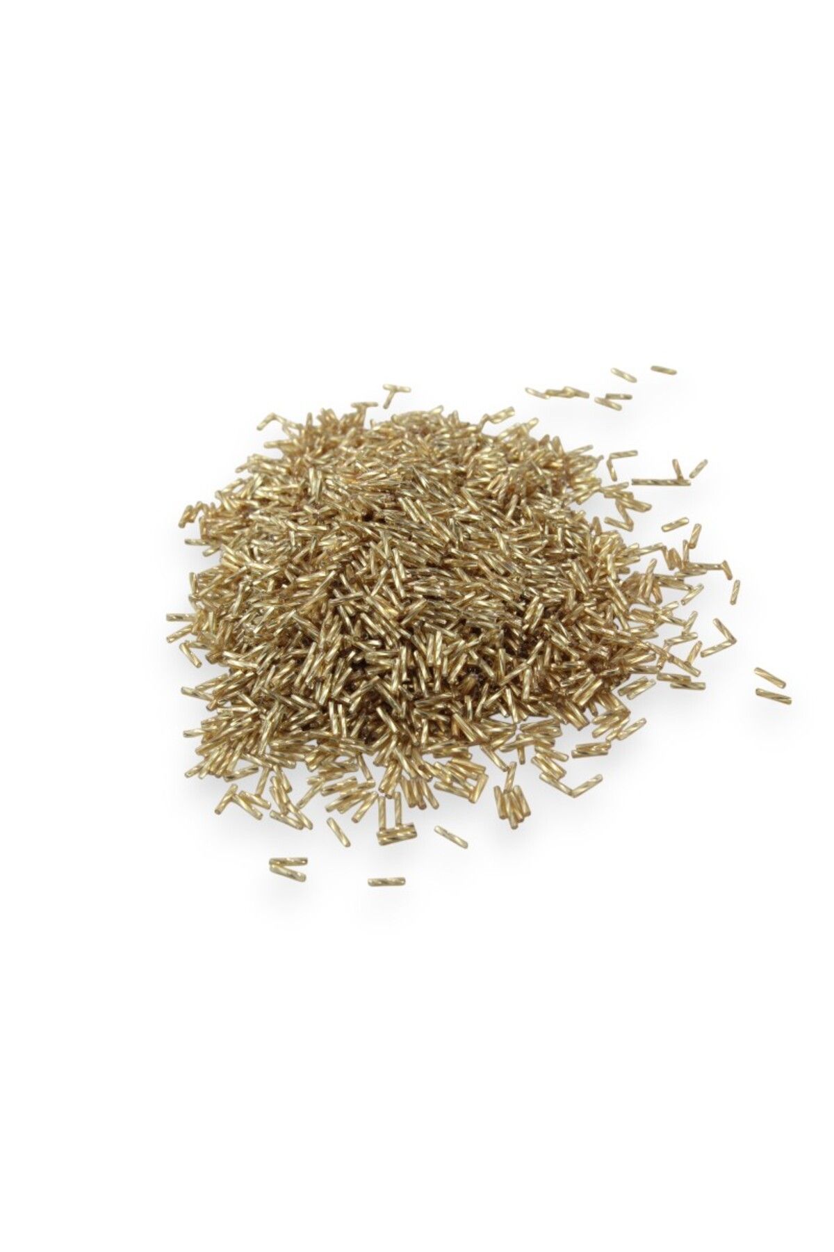 Serhat Aksesuar ve El İşçilik Gold Burgulu Boru 10 mm Boncuk 100 Gr