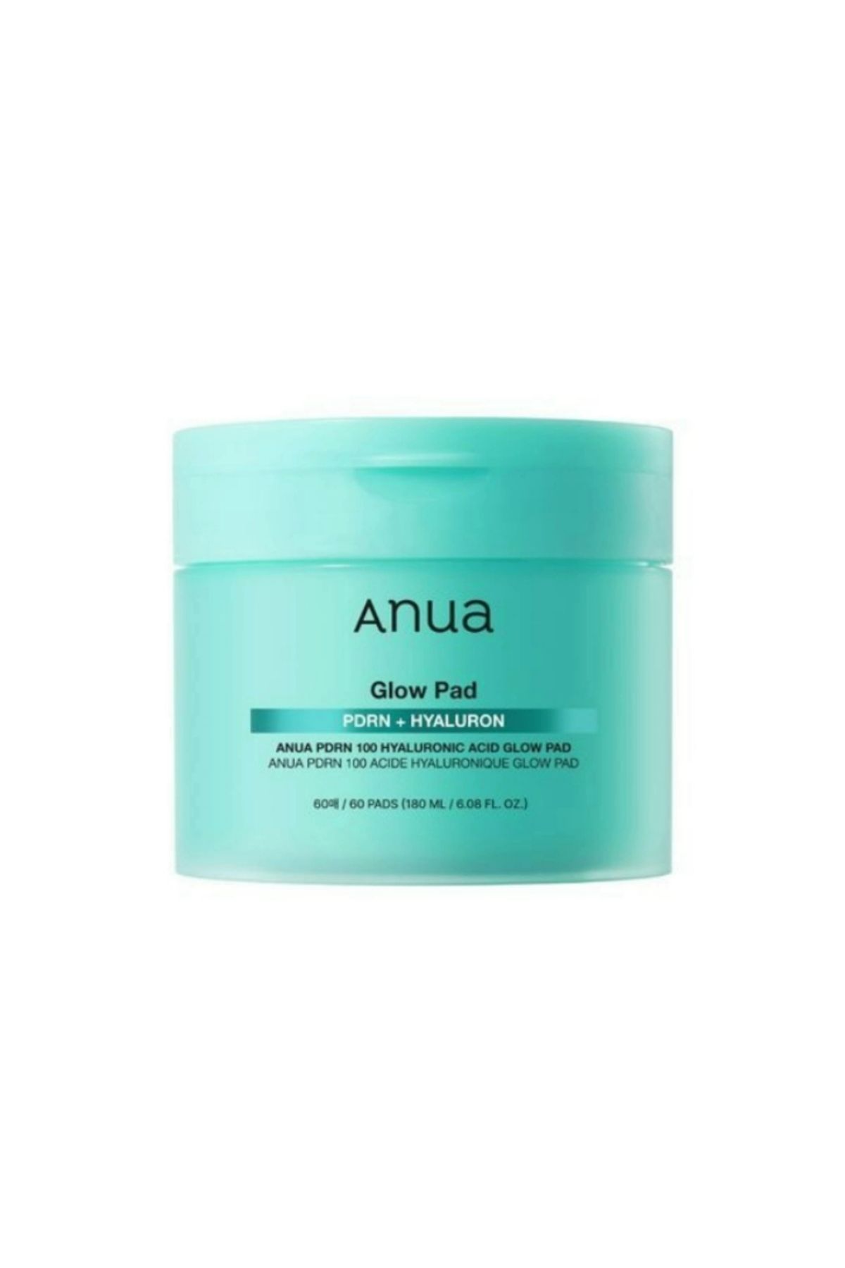 ANUA - Pdrn 100 Dischetă Strălucitoare Cu Acid Hialuronic, 60 De Dischete - One Size