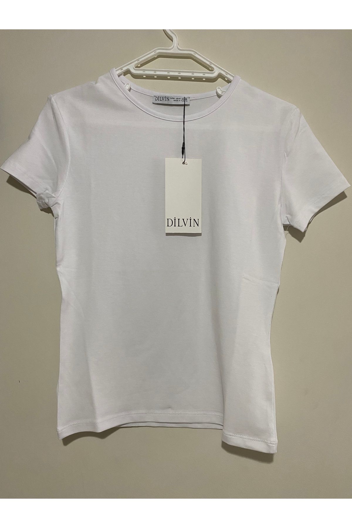 Dilvin Vücuda Oturan Kısa Kollu t-shirt 31906