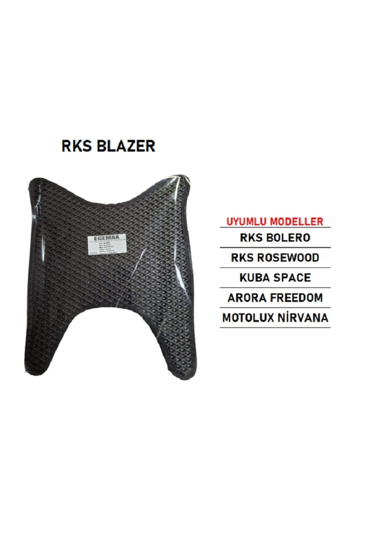 karagöz motor RKS BLAZER PASPAS-YENİ NESİL(SİYAH ZEMİN/SİYAH KENAR)