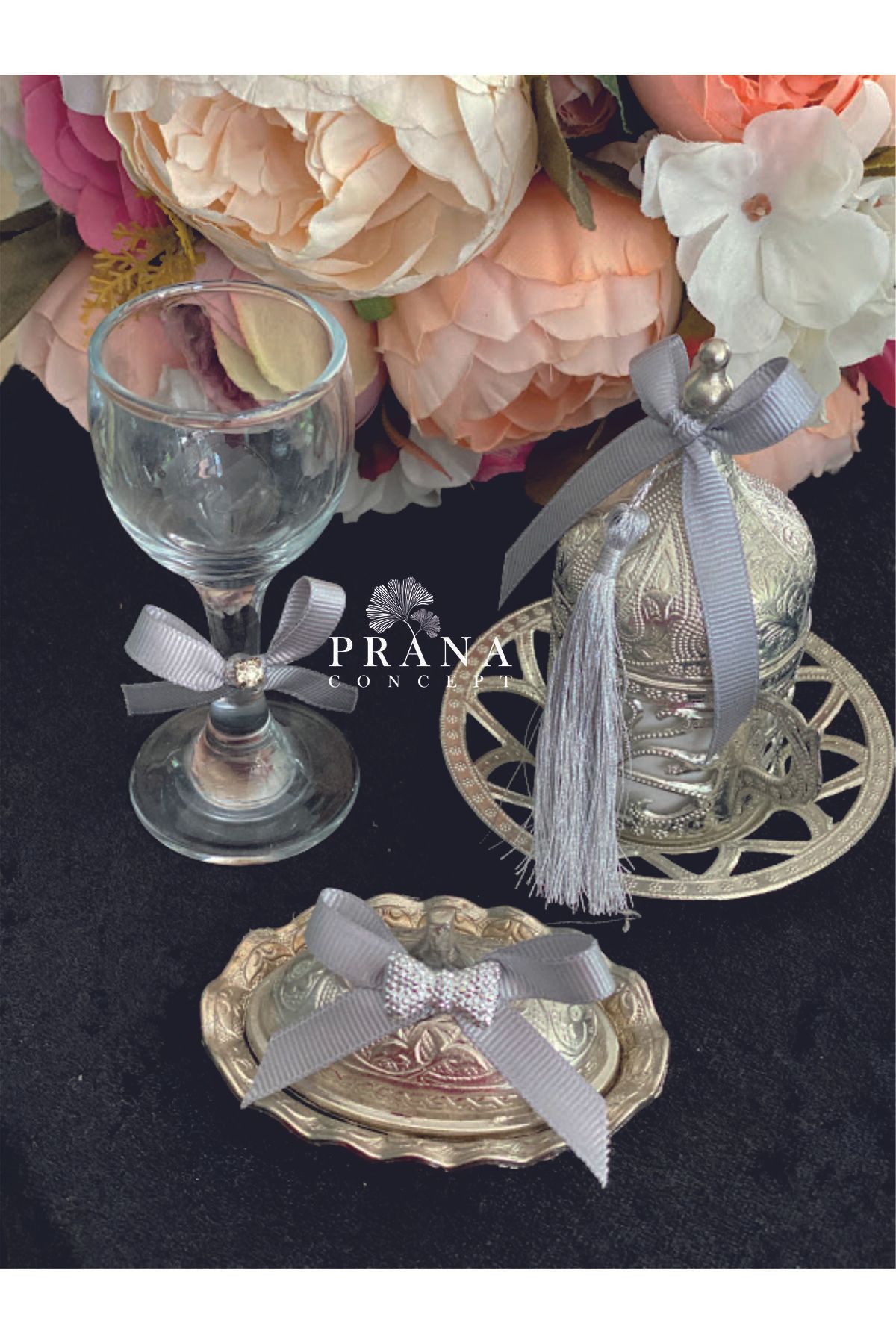 shop Damat Fincanı Tuzlu Kahve Seti Söz Tepsisi Dekoru (Damat Fincanı, Su bardağı, Lokumluk 3lü Set)