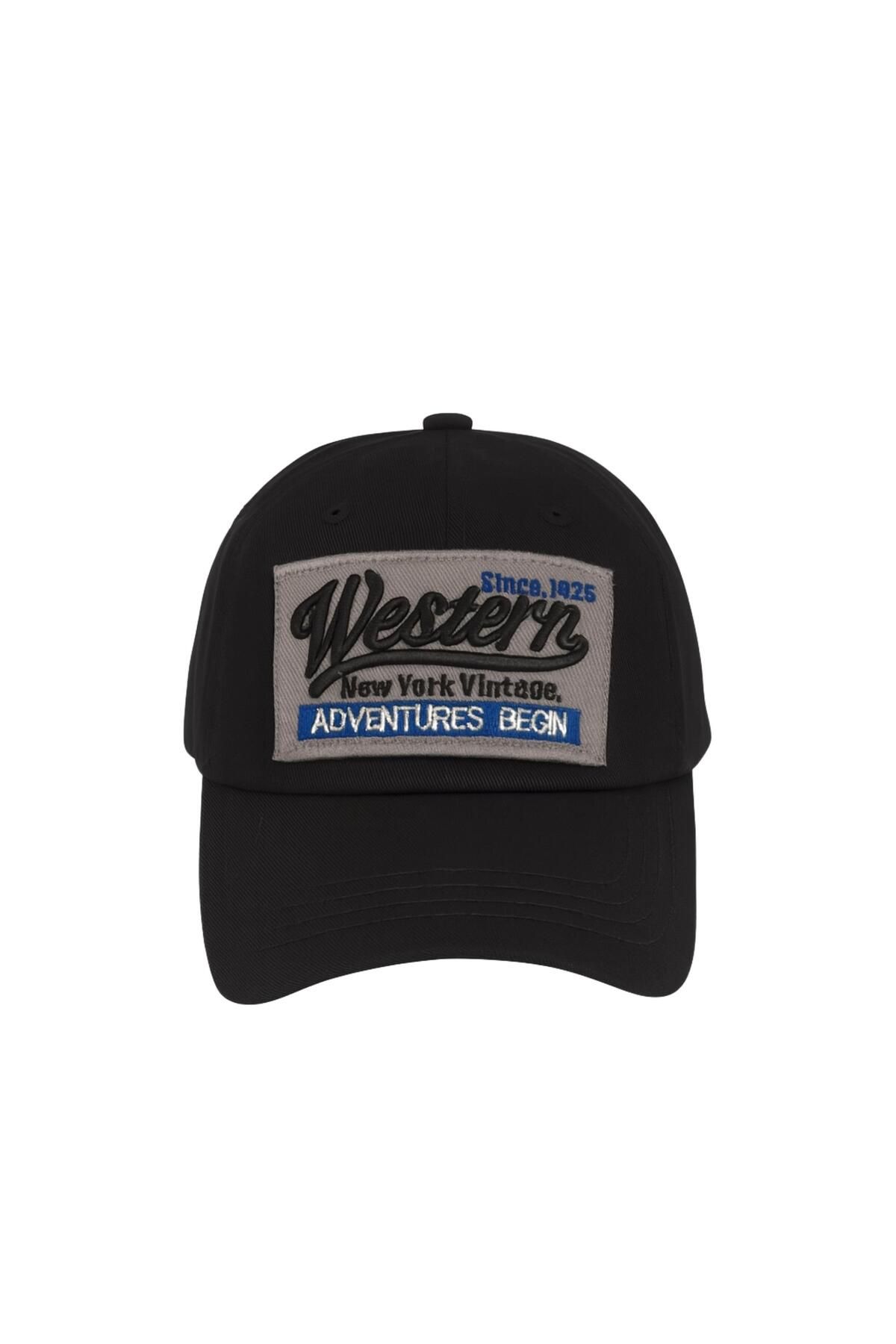 PERLOTUS Western Şapka Erkek Kadın Unisex Nakışlı Pamuklu Ayarlanabilir Beyzbol Kep Spor Şapka