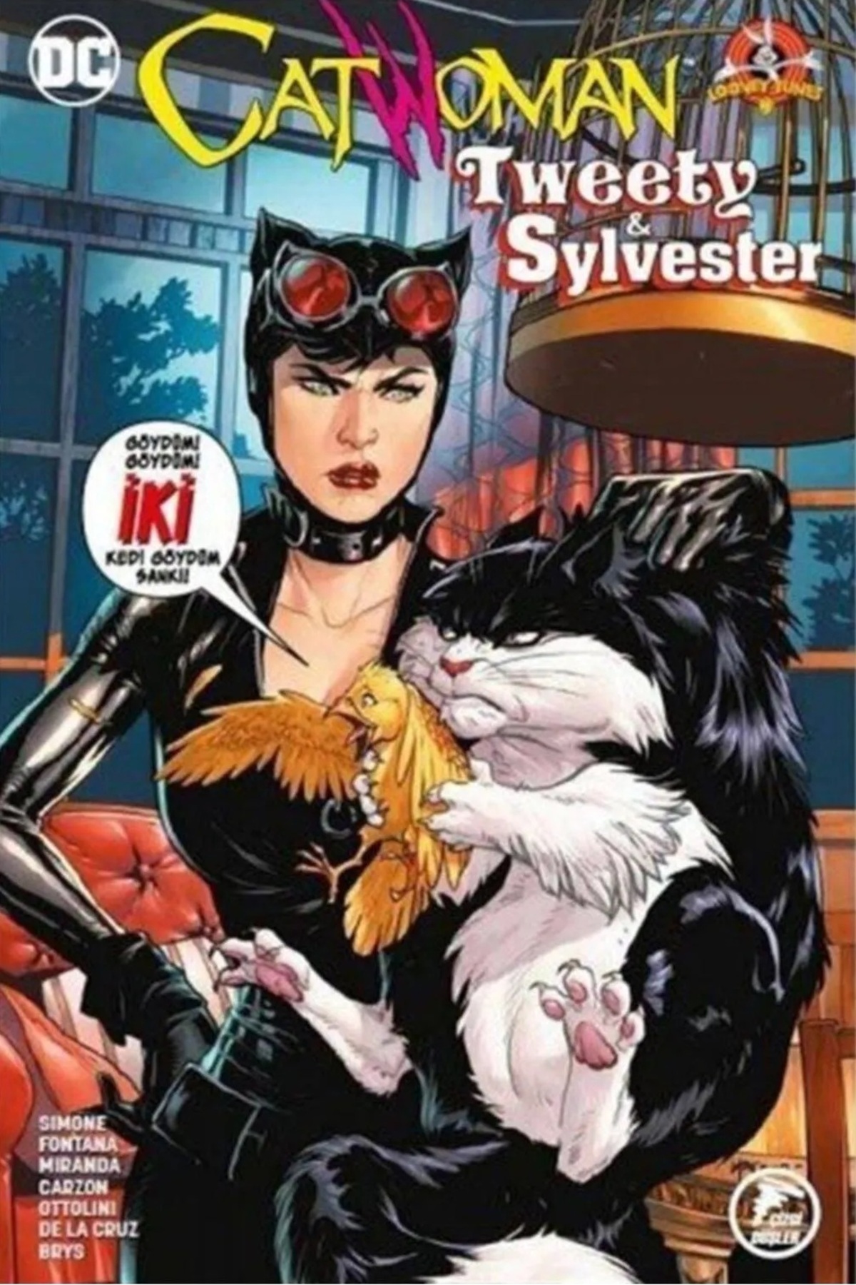Çizgi Düşler Batman Catwoman - Catwoman Tweety / Sylvester