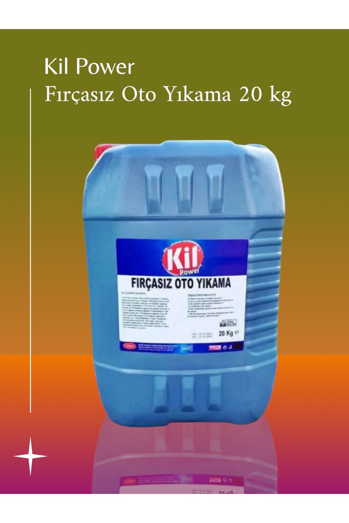 KİL POWER Kil Power Fırçasız Oto Yıkama 20 Kg