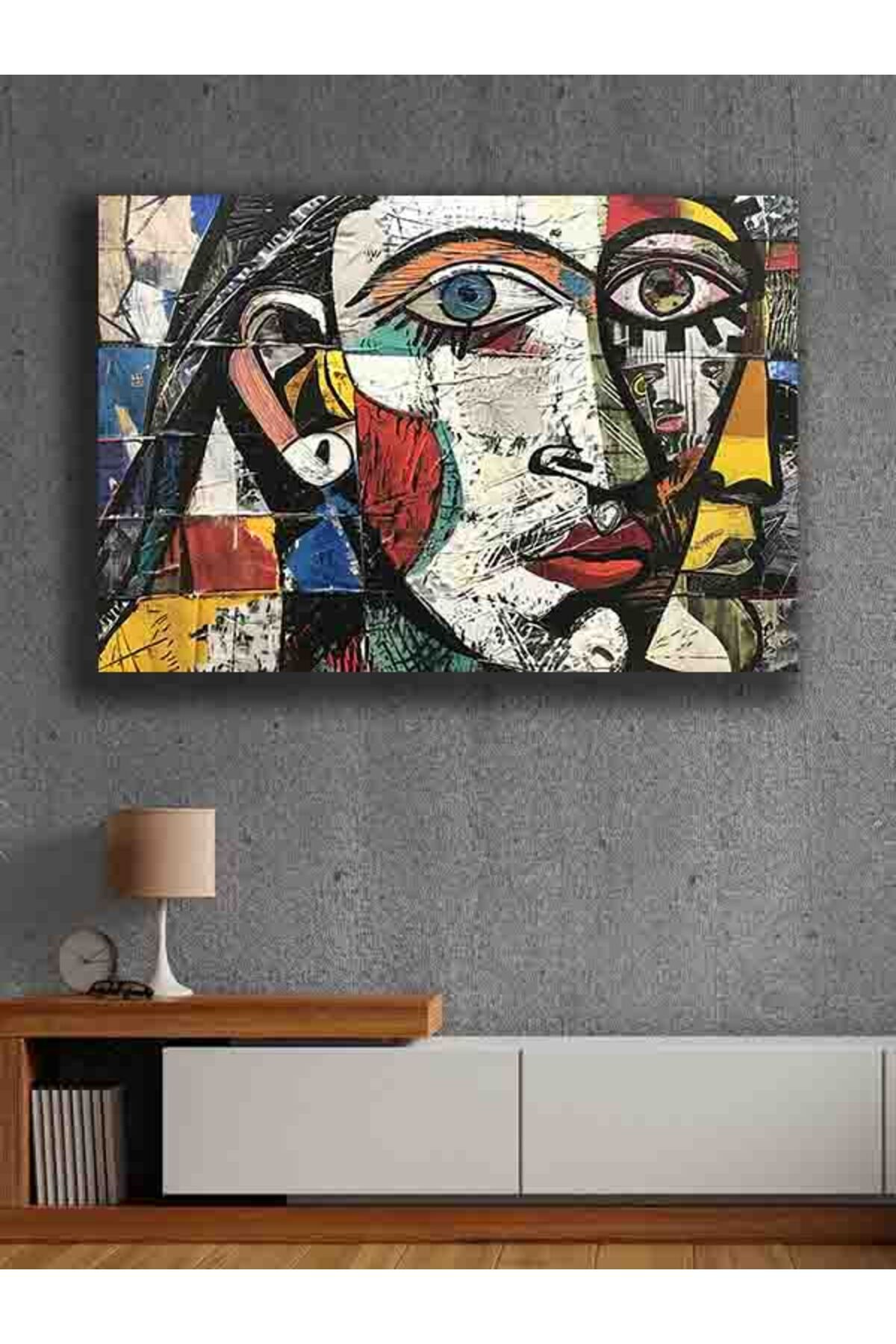 PRİME Concept Modern dekorasyon kanvas tablo %100 pamuklu kumaş