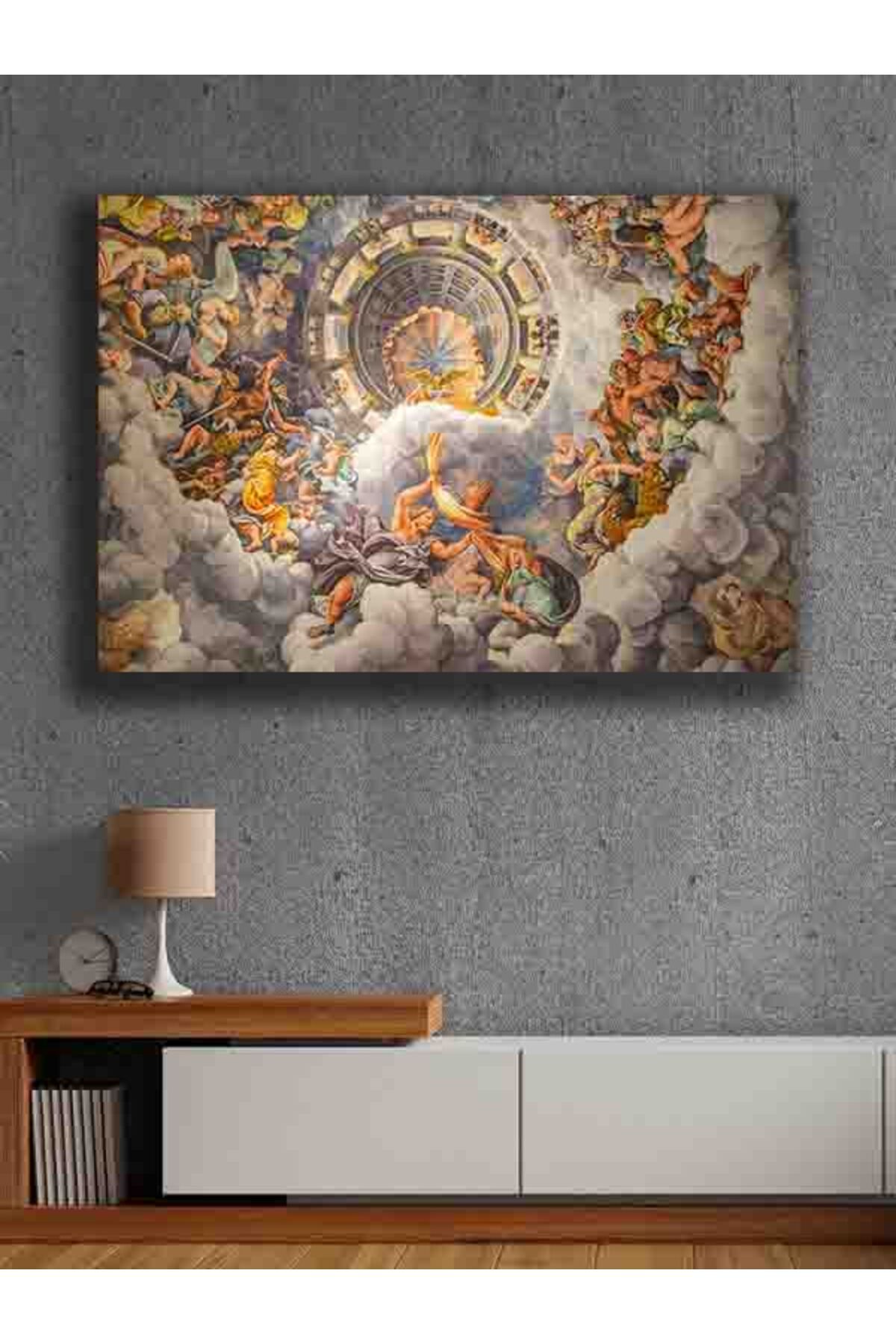 PRİME Concept Modern dekorasyon kanvas tablo %100 pamuklu kumaş