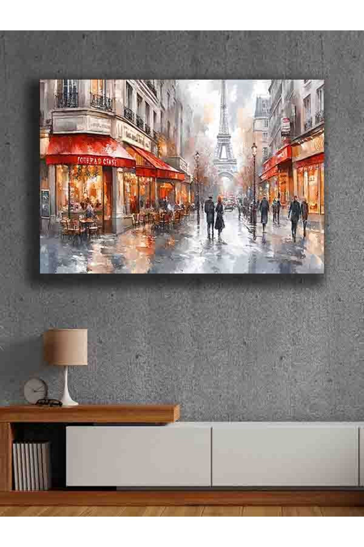 PRİME Concept Modern dekorasyon kanvas tablo %100 pamuklu kumaş
