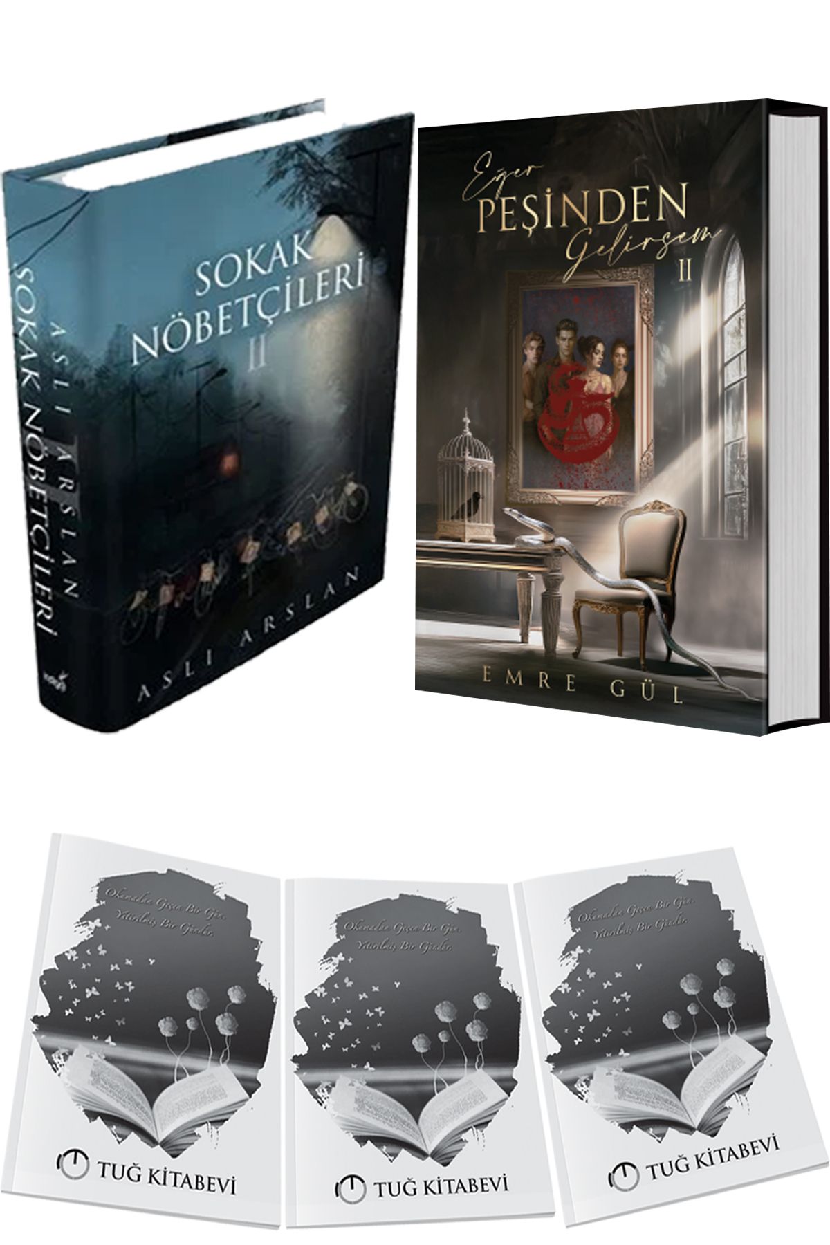 İndigo Kitap Sokak Nöbetçileri 2 Ciltli ve Eğer Peşinden Gelirsem 2 Ciltli + Hediyeli