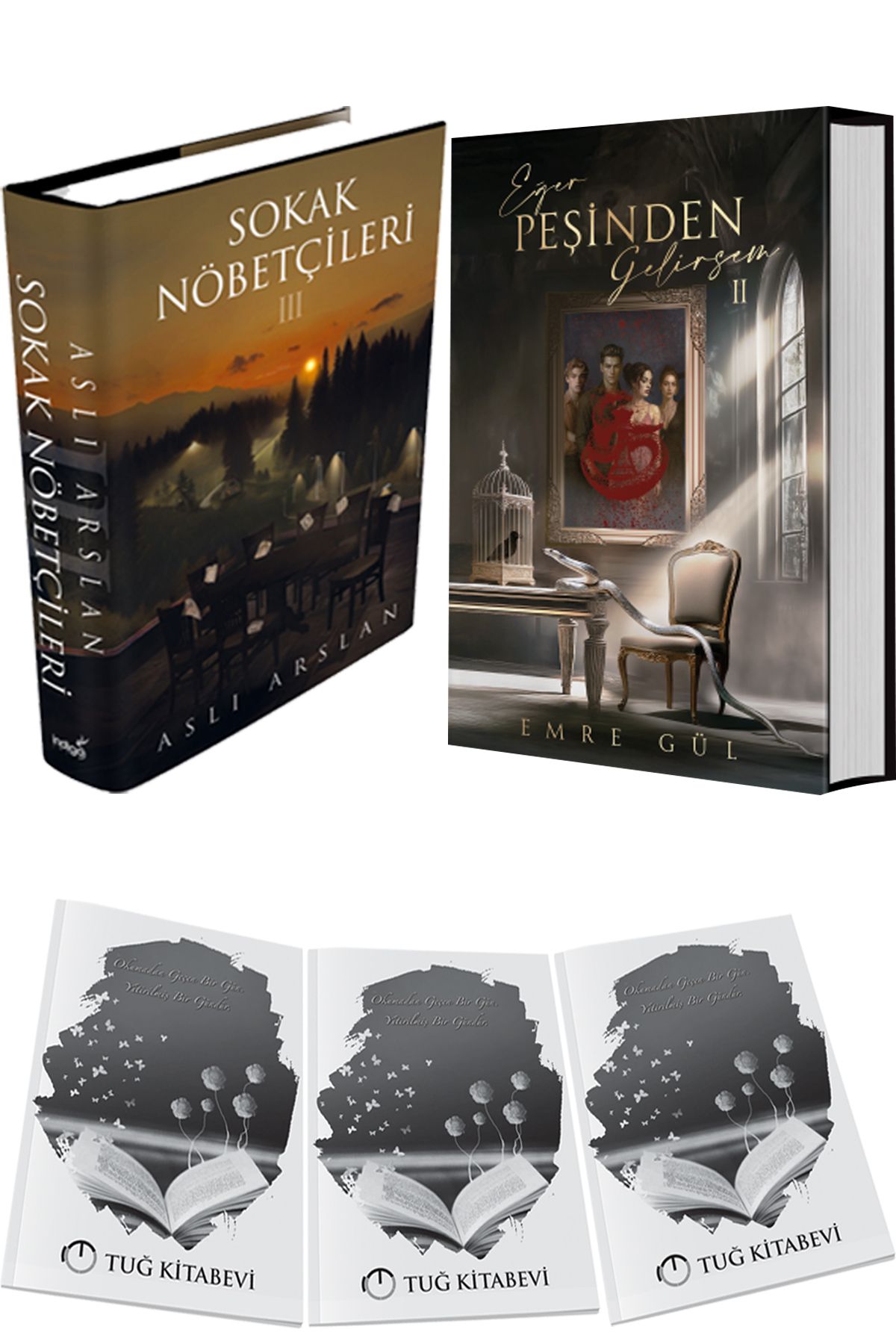 İndigo Kitap Sokak Nöbetçileri 3 Ciltli ve Eğer Peşinden Gelirsem 2 Ciltli + Hediyeli