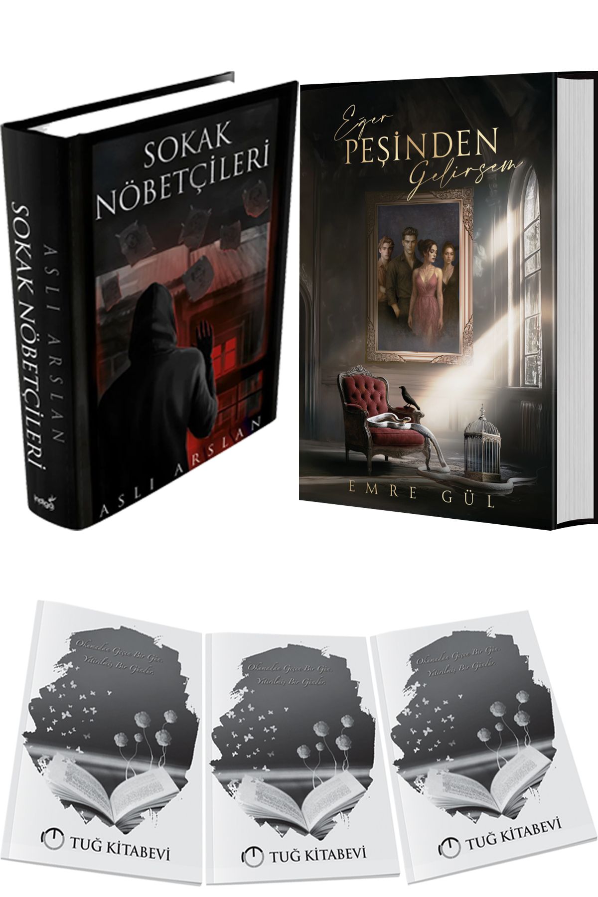 İndigo Kitap Sokak Nöbetçileri 1 Ciltli ve Eğer Peşinden Gelirsem 1 Ciltli + Hediyeli