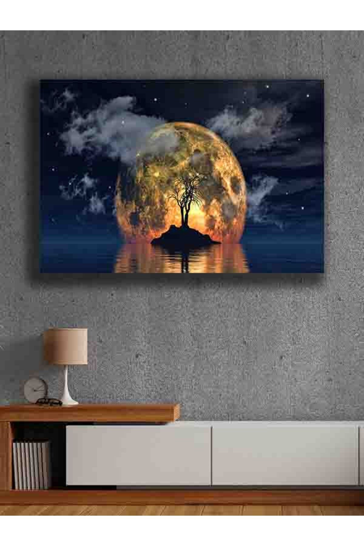 PRİME Concept Modern dekorasyon kanvas tablo %100 pamuklu kumaş
