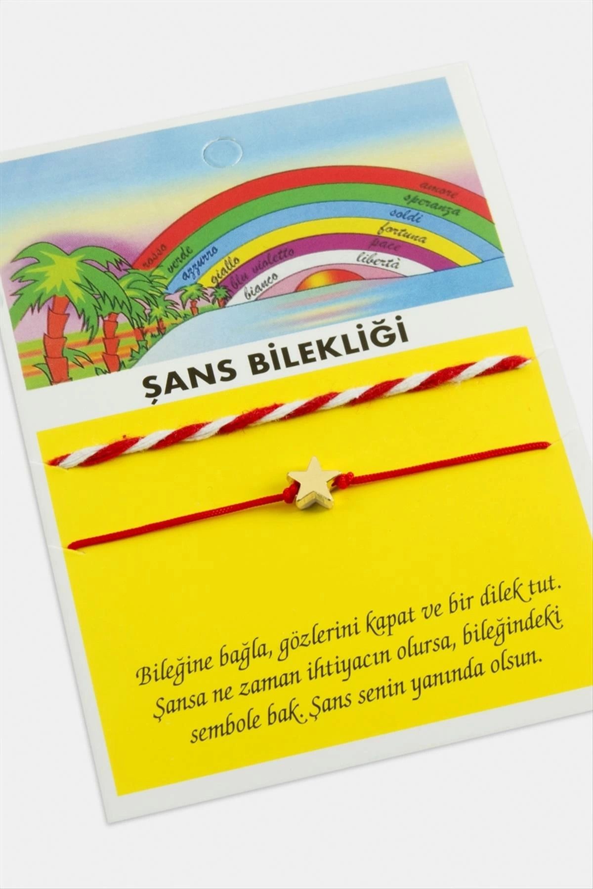 Emper Yıldız Şans İp Bileklik
