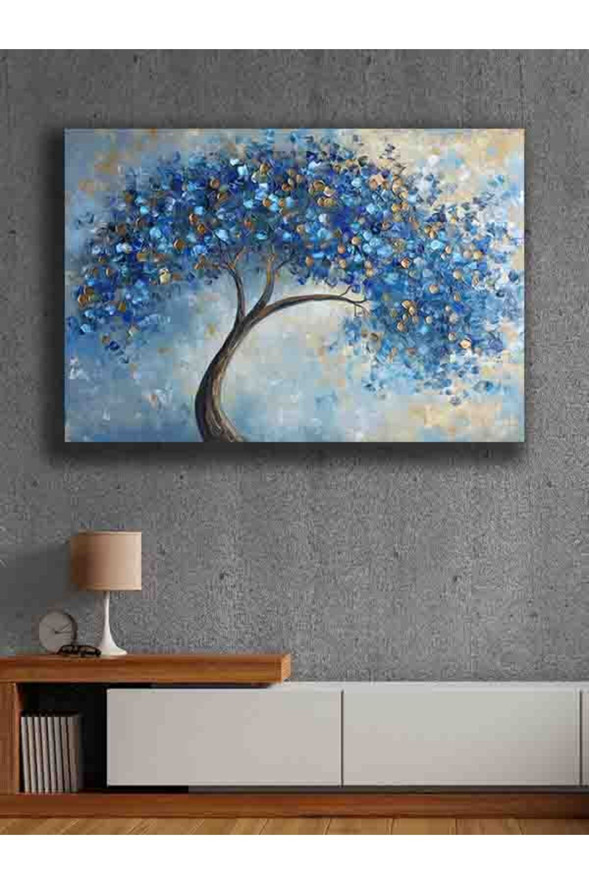 PRİME Concept Modern dekorasyon kanvas tablo %100 pamuklu kumaş