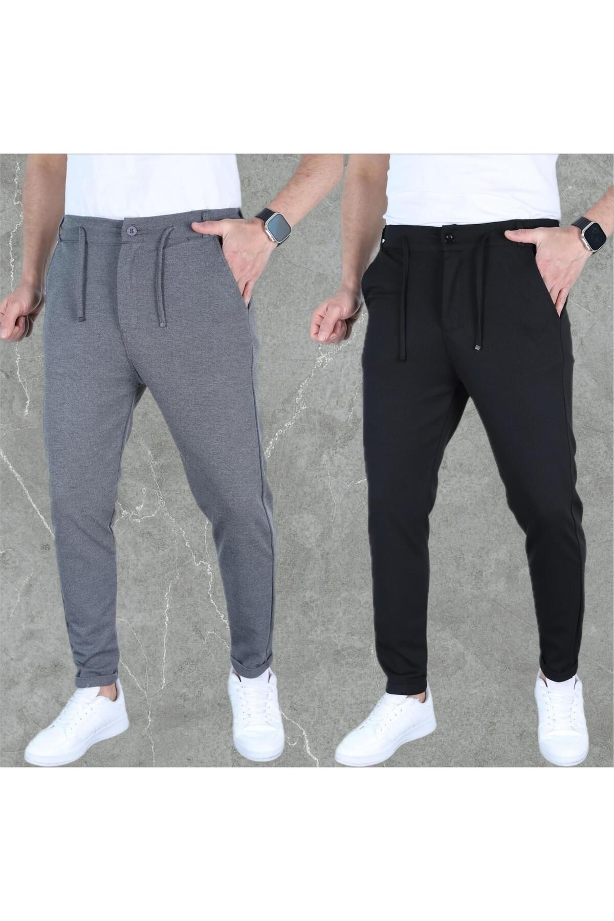 LC Waikiki 2 Lİ Erkek Spor Jogger Eşofman Altı - Günlük Kombin İçin İdeal