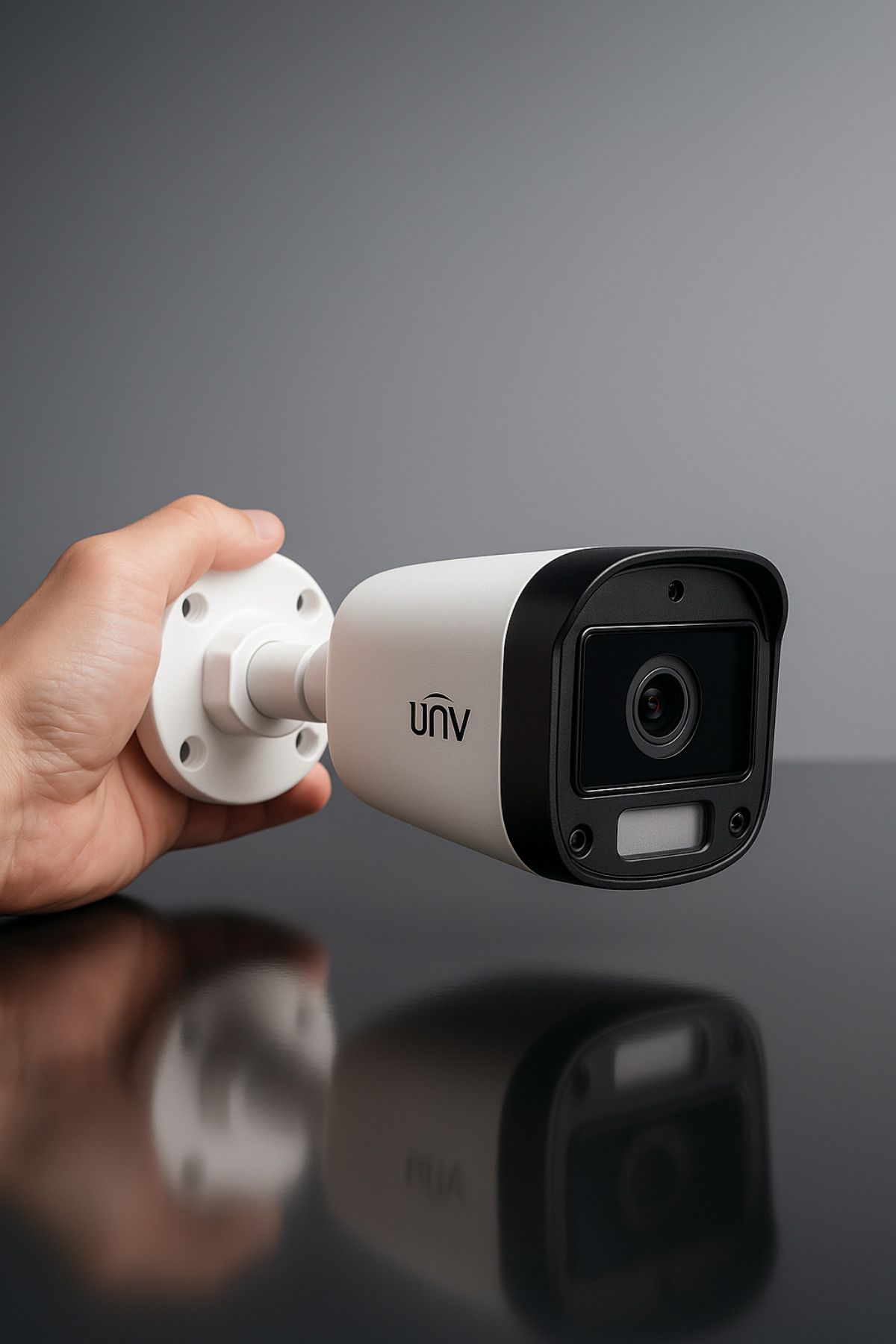 UNV UAC-B112-AF28-W 2MP Color Hunter Kamera | Renkli Gece Görüş | Mikrofonlu Dış Mekan