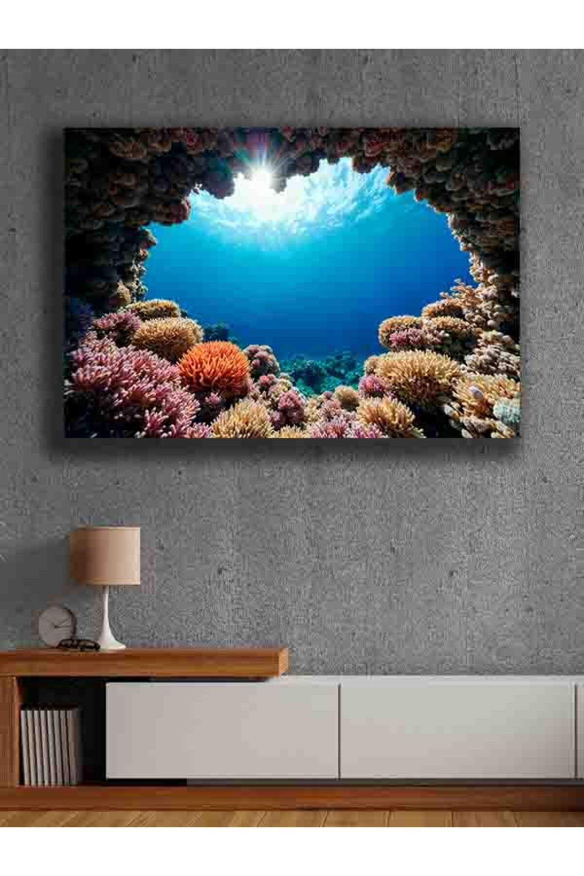 PRİME Concept Modern dekorasyon kanvas tablo %100 pamuklu kumaş