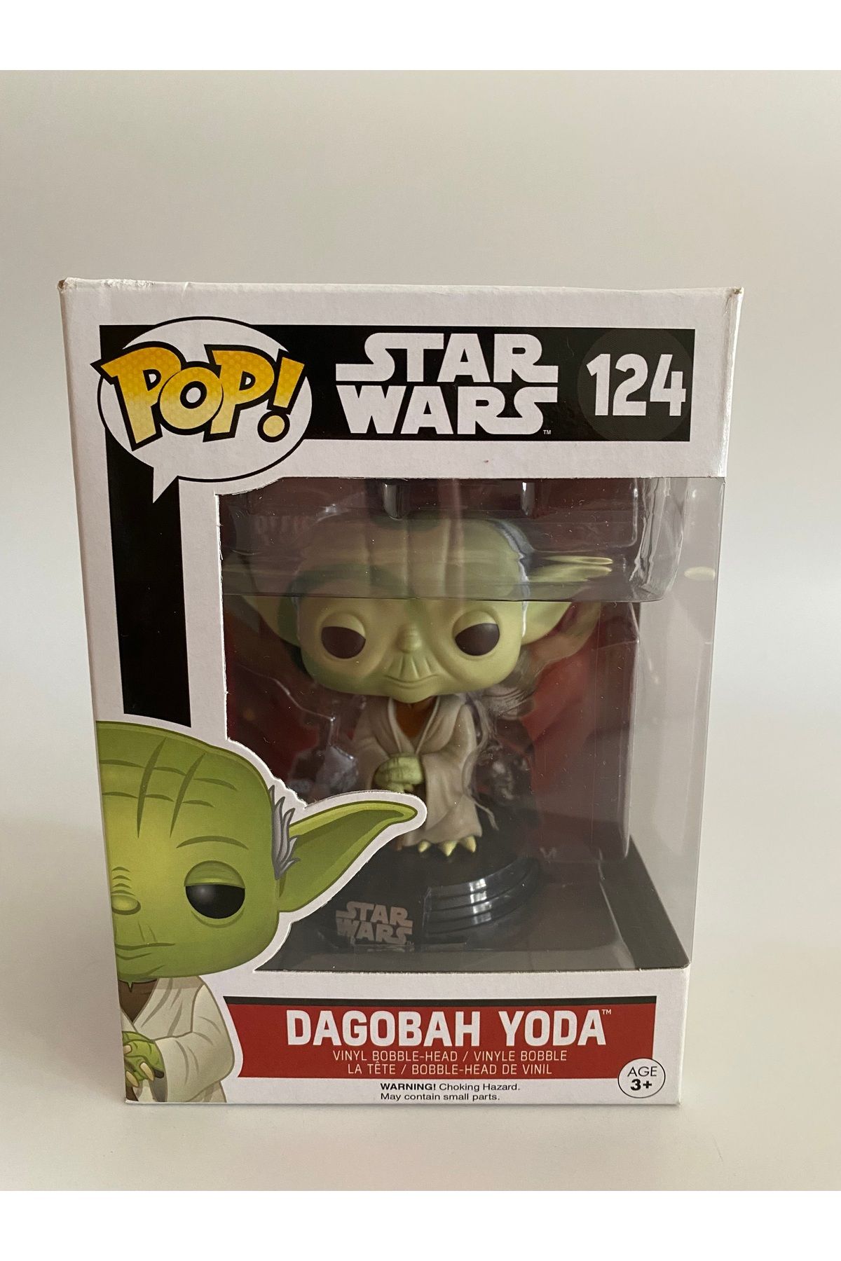 LİF DÜNYASI Funko Pop! Star Wars - Dagobah Yoda (No:124) Vinil Figür