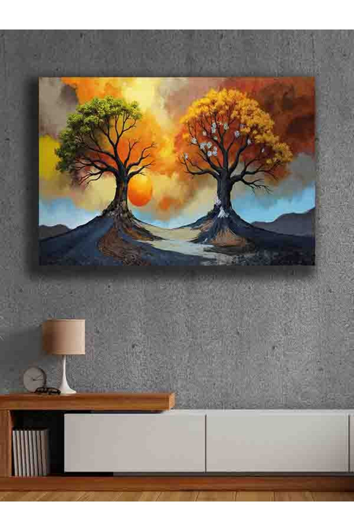 PRİME Concept Modern dekorasyon kanvas tablo %100 pamuklu kumaş