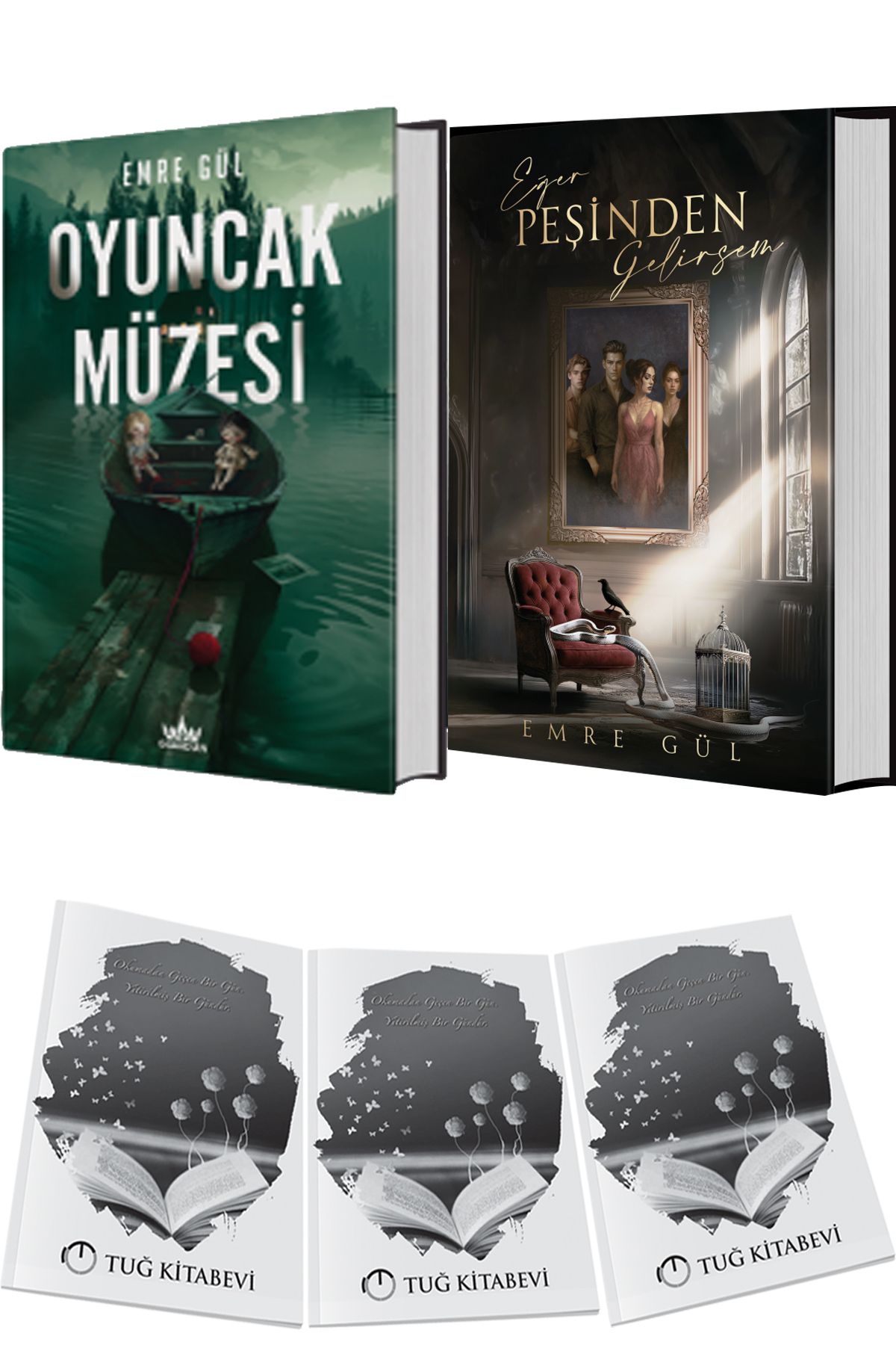 Ephesus Yayınları Oyuncak Müzesi Ciltli ve Eğer Peşinden Gelirsem 1 Ciltli + Hediyeli