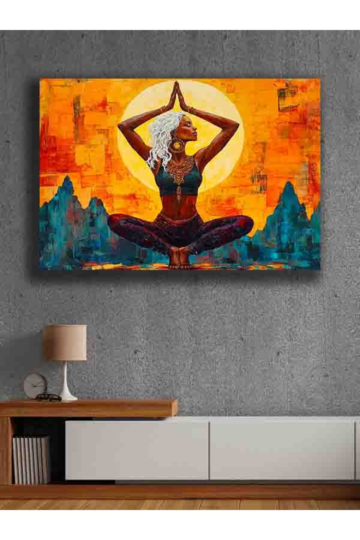 PRİME Concept Modern dekorasyon kanvas tablo %100 pamuklu kumaş