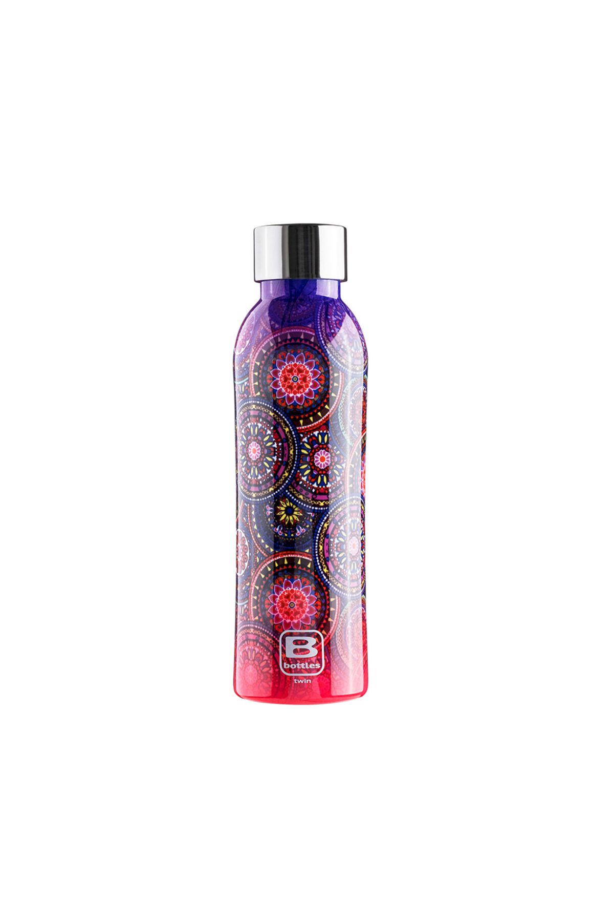 CASA BUGATTI Bugatti Twin Paslanmaz Çelik Mandala Desenli Termos 500Ml