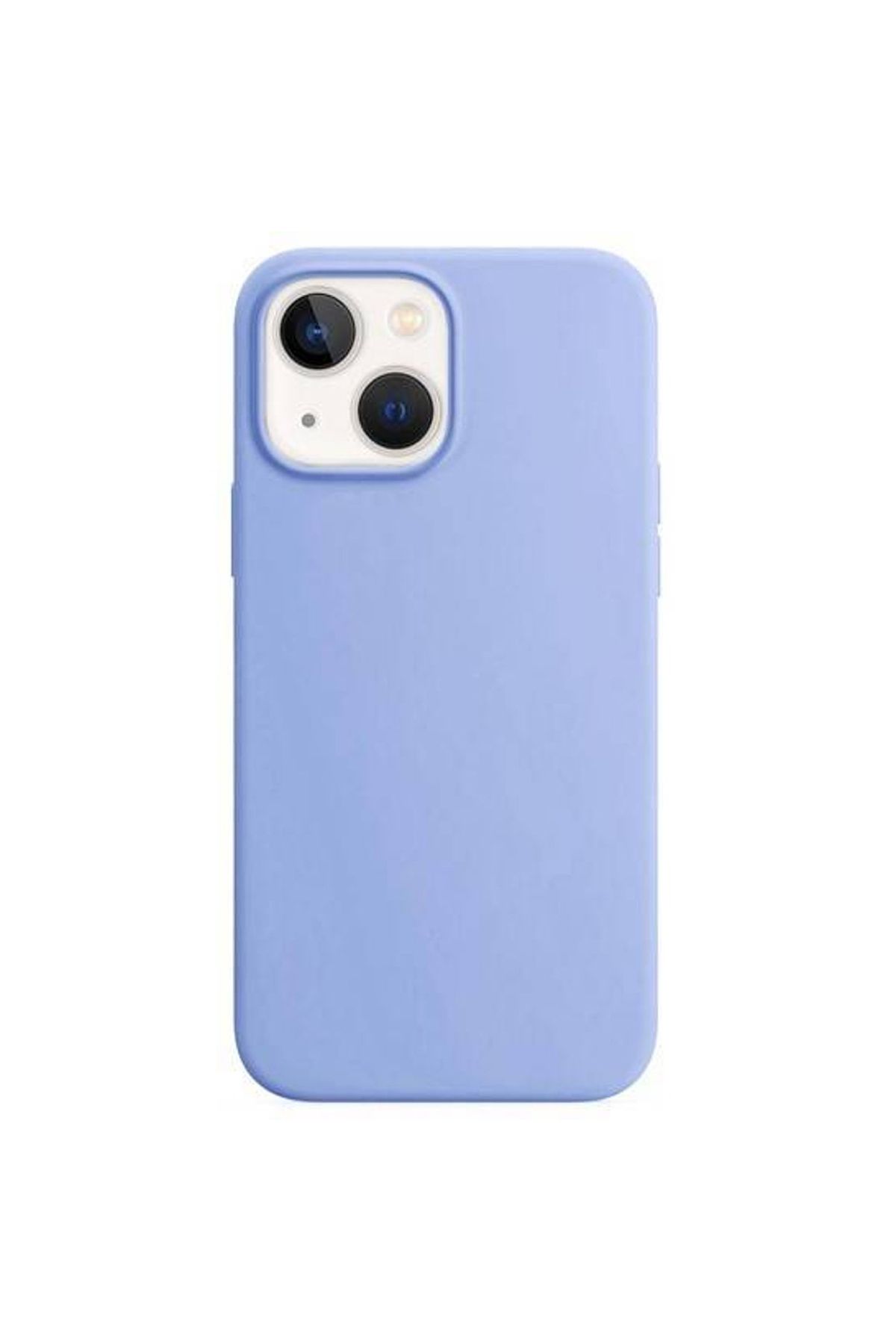 ErkMobile iPhone 15 Plus Açık Mavi Lansman Arka Kapak Silikon Kılıf
