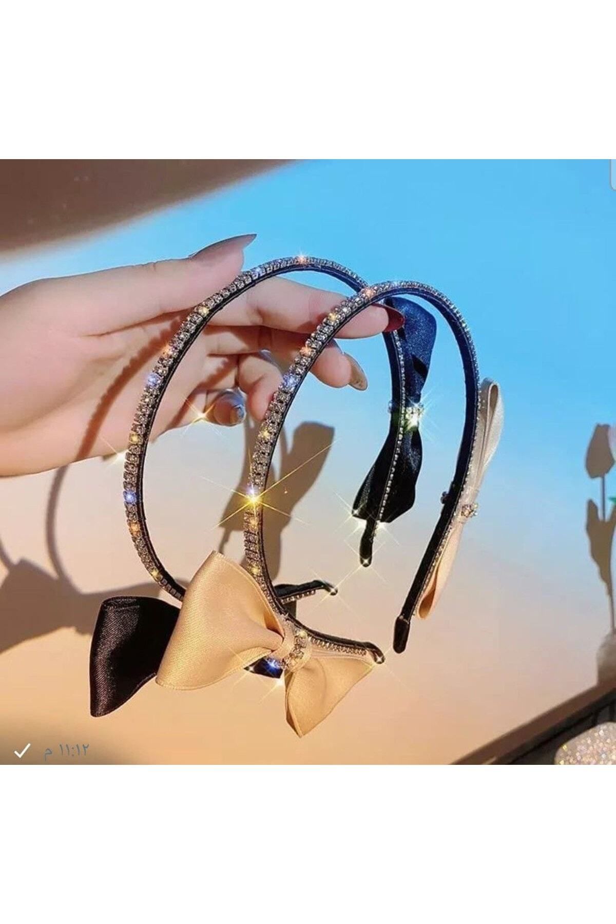 MODAELMAS1 Şıklığı ve Zarafeti Tamamlayan Taşlı Fiyonik Modeli Tac