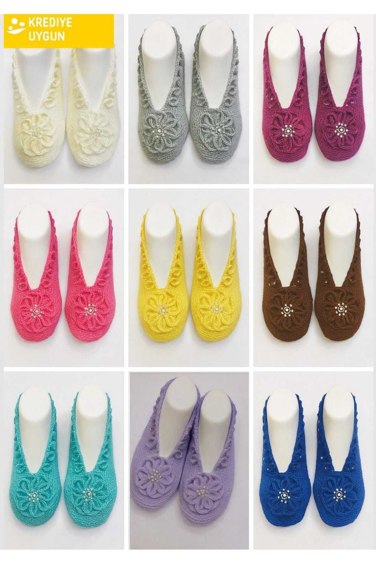 Ella Hat-Craft El Örgüsü Çeyizlik Patik-Çok Renk Seçeneği(Tek ürün fiyatıdır.)