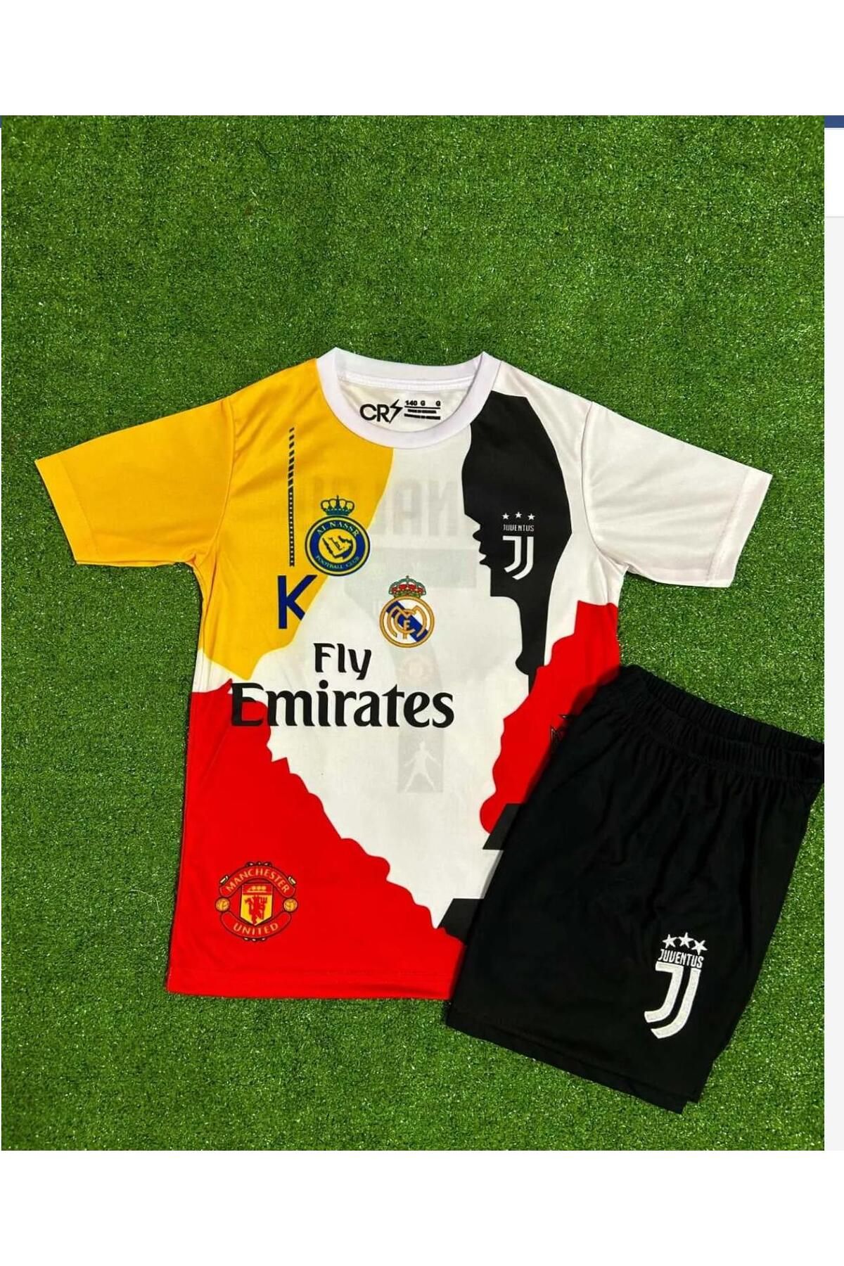 BARBITOS C. Ronaldo 7 Tüm Kulüpler Özel Tasarımmm Çocuk Forması II