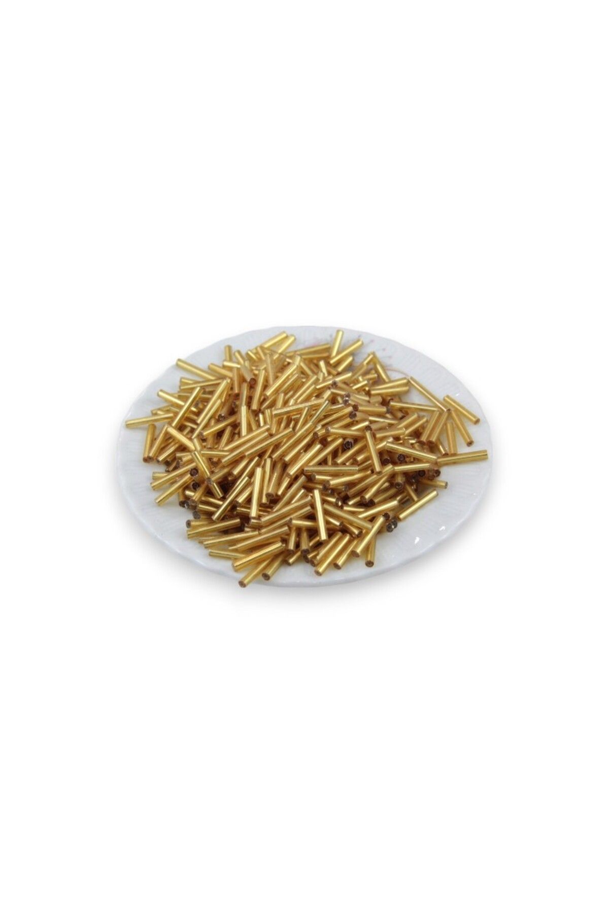 Serhat Aksesuar ve El İşçilik Gold Uzun Boru 16 mm Boncuk 100 Gr