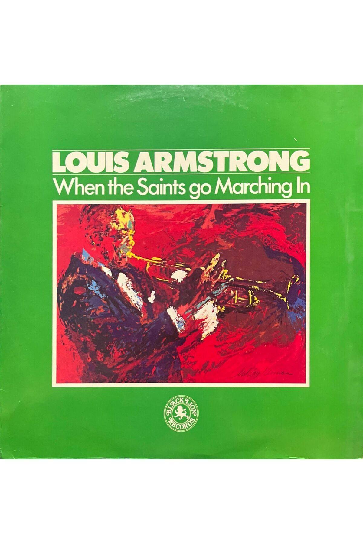Plak İstasyonu Louis Armstrong When The Saints Go Marching In LP Plak