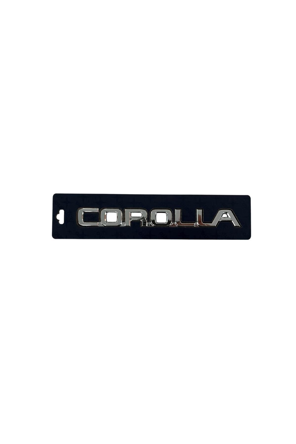 AYHAN PLASTİK TOYOTA COROLLA 1997-2002 ARKA BAGAJ YAZISI KROM