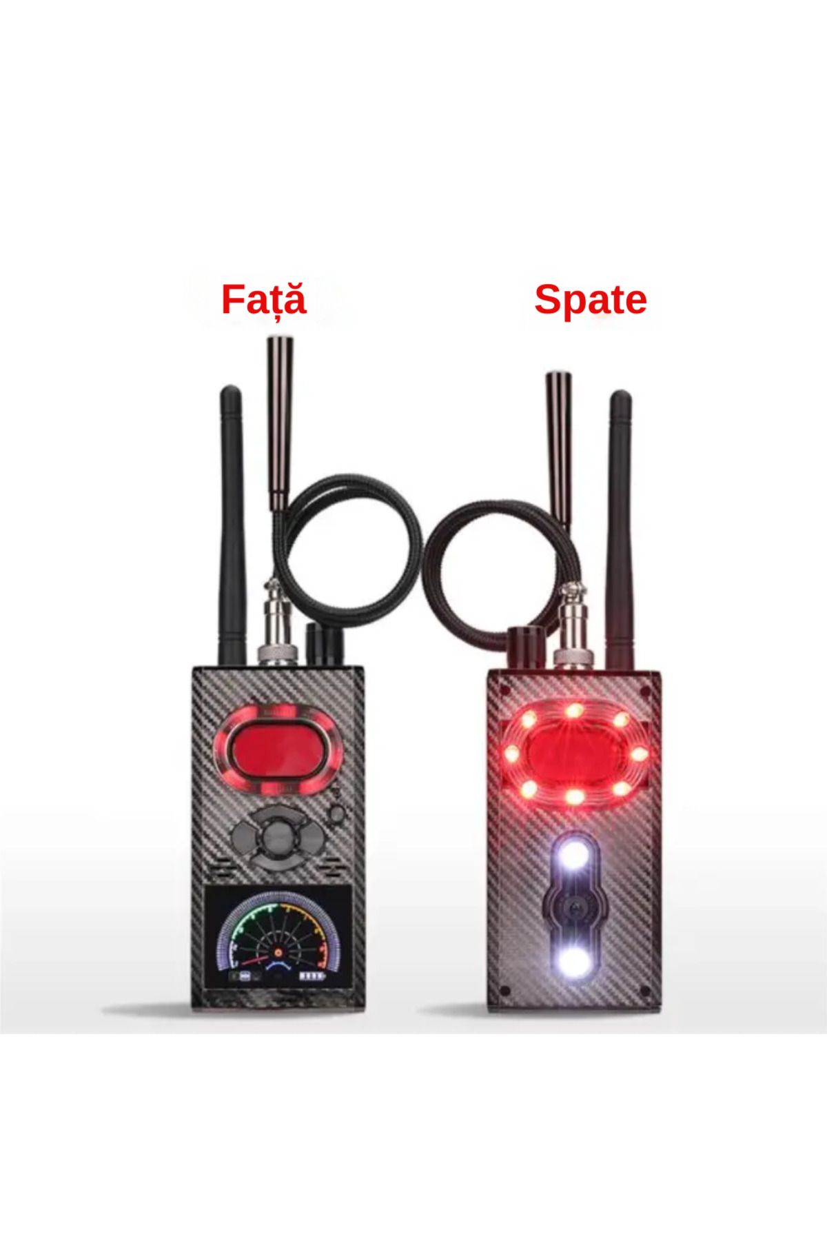 LUDORA-Spy Device Detector, Artificial Intelligence Chip, 10m Detection Range, Detects Cameras, GPS 14