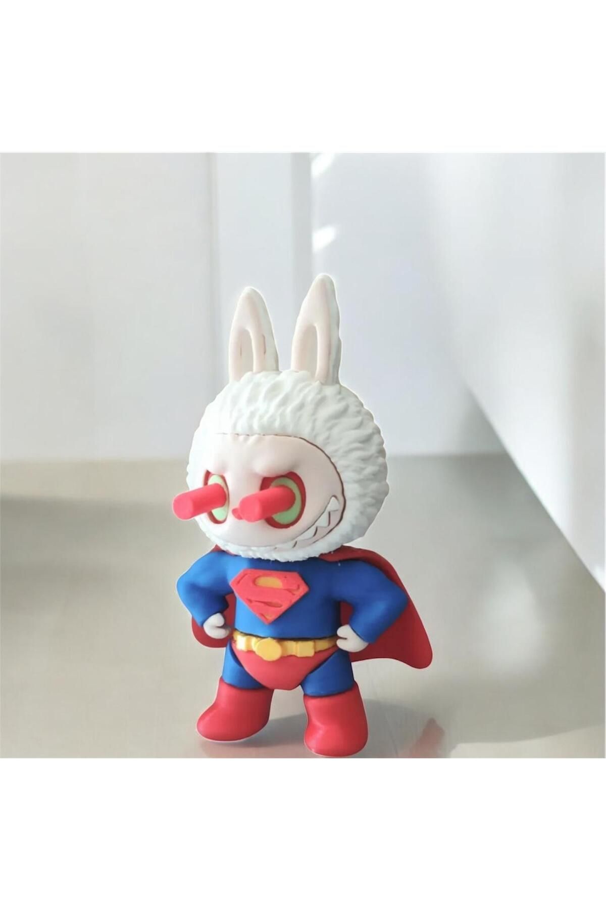 Blokizatech Labubu Süperman Oyuncak Figür 16 cm
