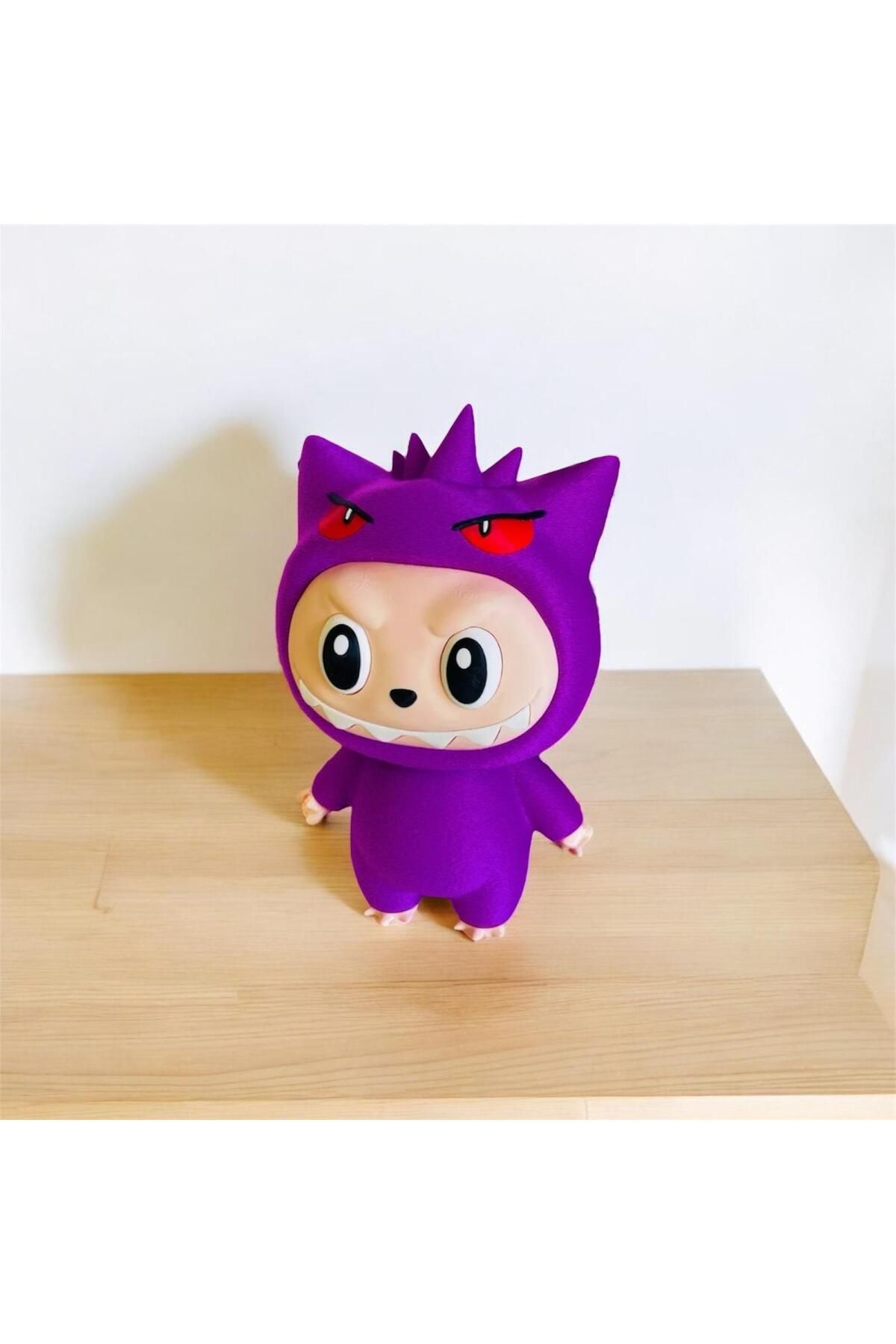 Blokizatech Labubu Gengar Pokemon Oyuncak Figür 20 cm
