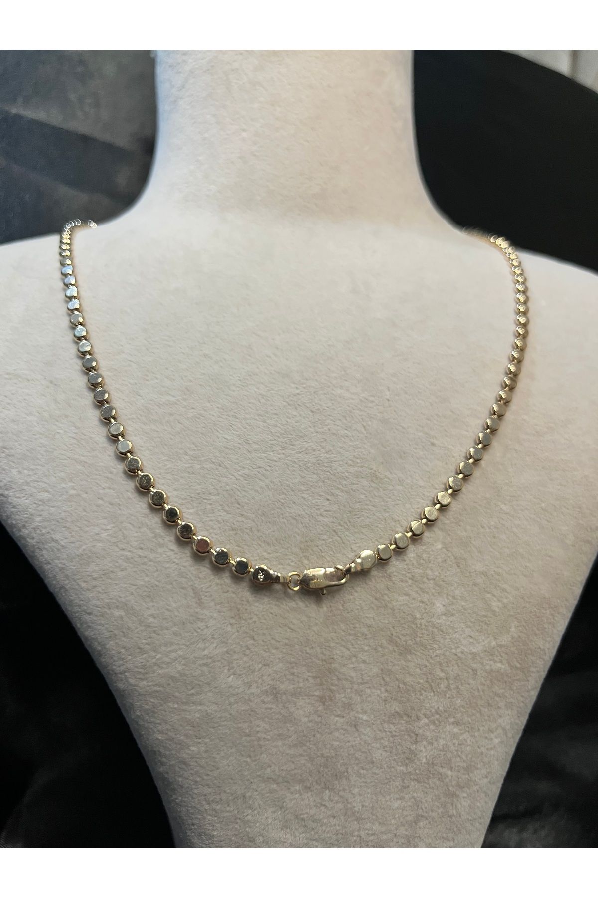 Fam&Co Jewelry Kadın Rose Gold Xuping Ezme Zincir Kolye – Suya Dayanıklı Işıltılı Model