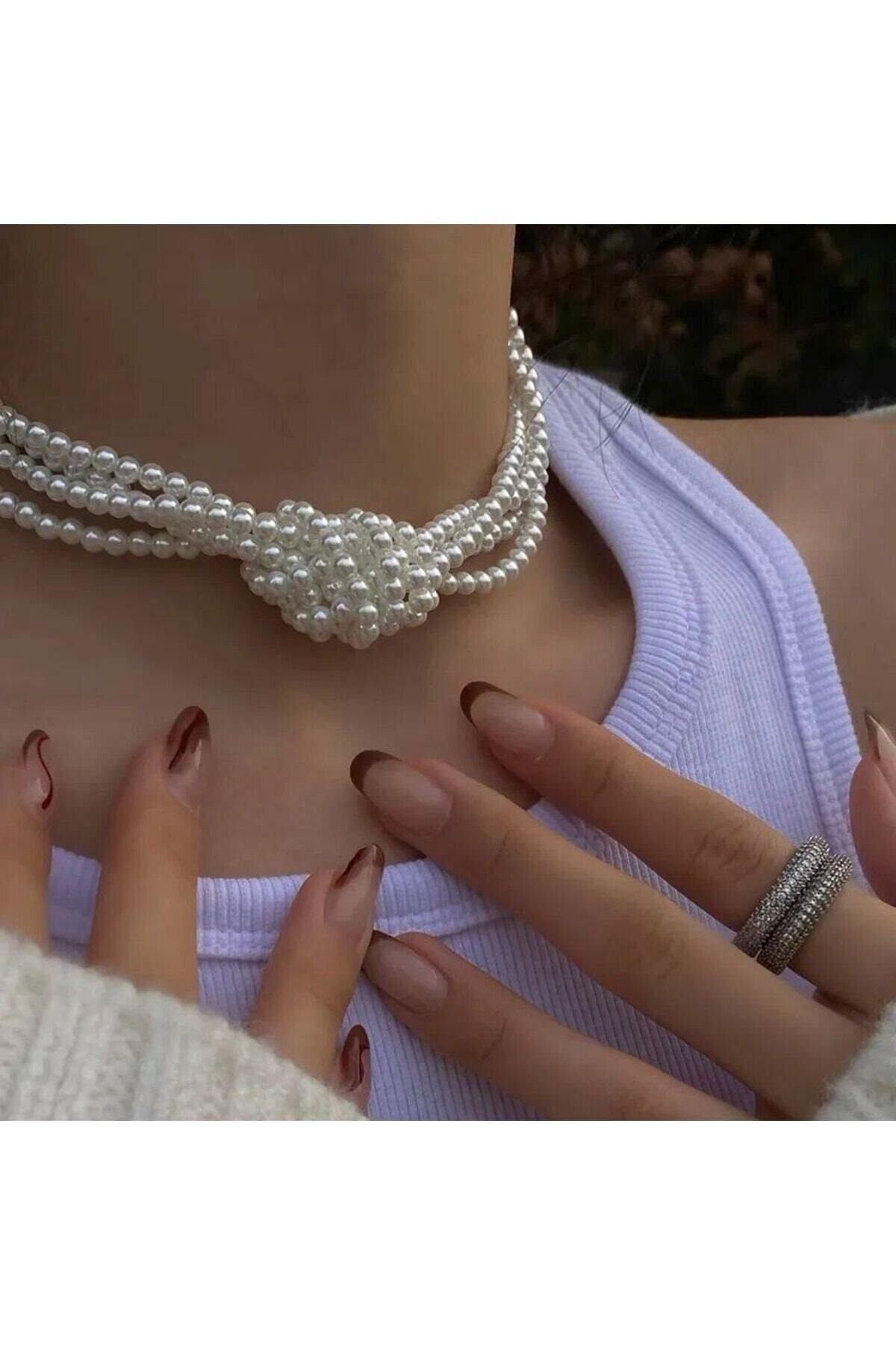 Shiklik MODA Şıklığınızı Tamamlayacak İncili Kolye