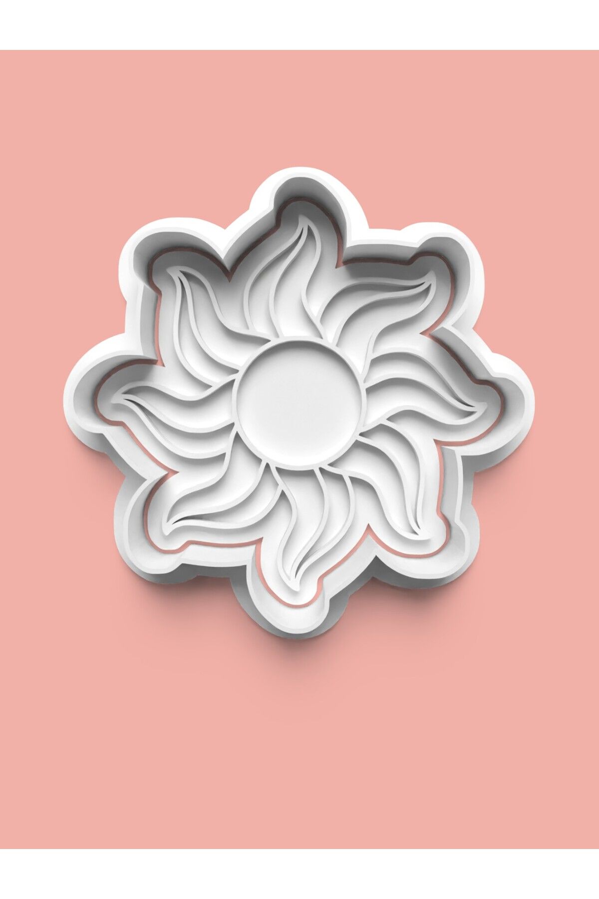 AKTASTORE Kıvrımlı Yıldız Figürü Kurabiye Kalıbı Ve Şeker Hamuru Kalıbı