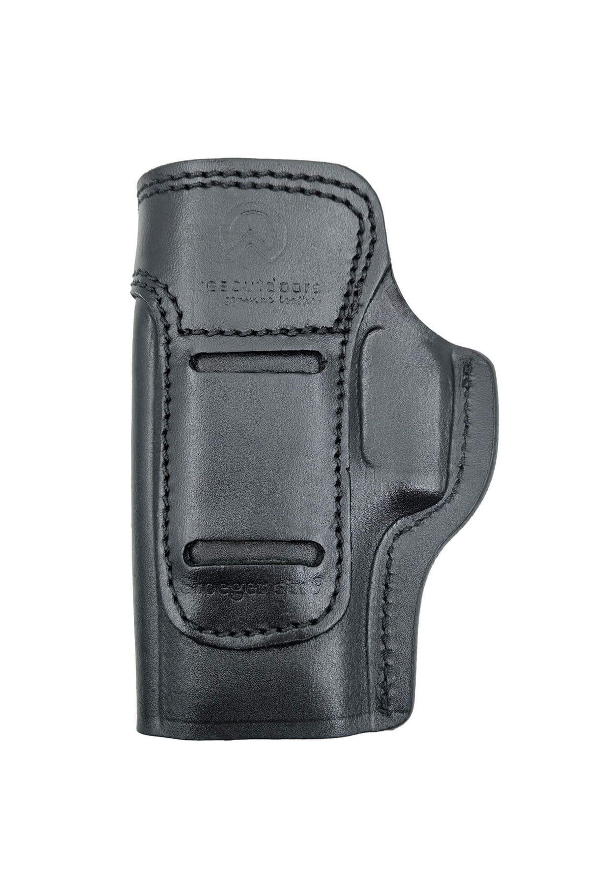 Aresoutdoors Stoeger STR9 Uyumlu Sağ-Sol İç-Dış Değişebilir Siyah Gerçek Deri Silah Kılıfı