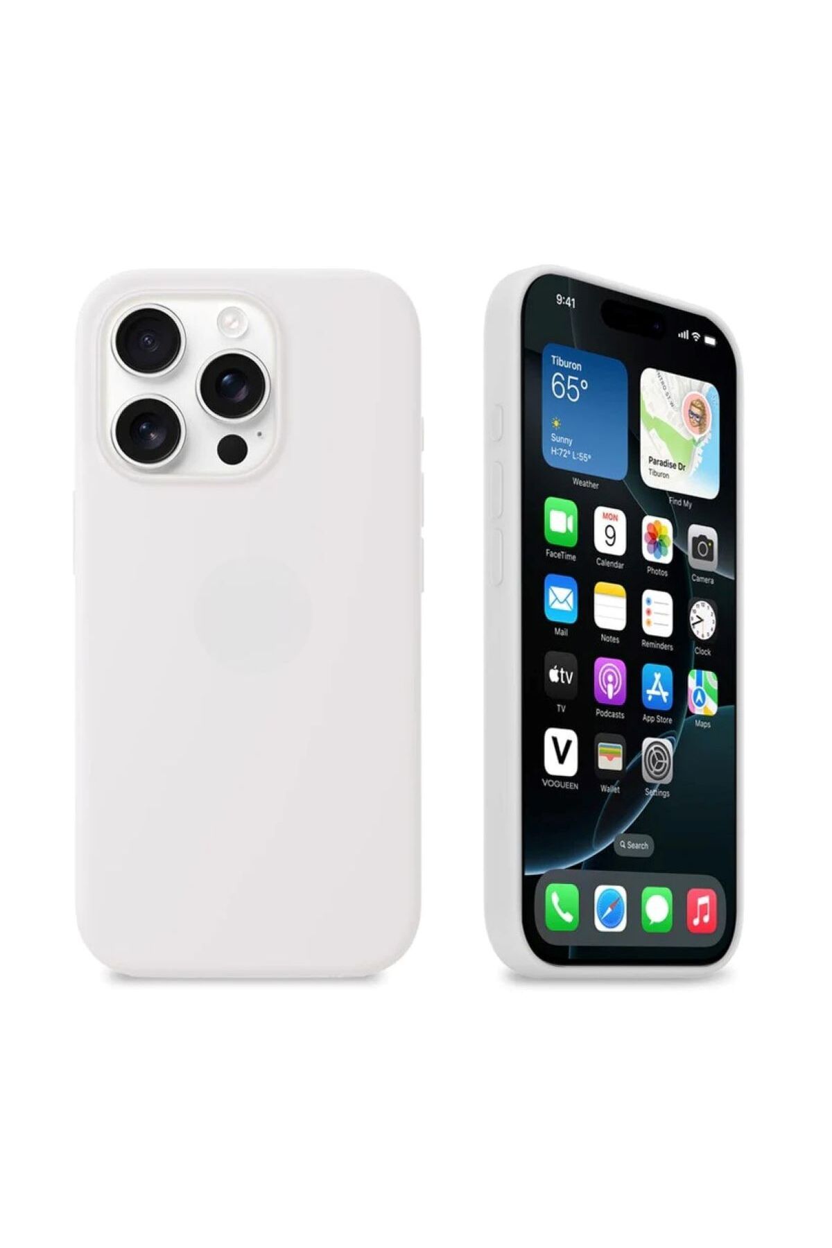 CatzeiN İphone 16 Pro Max İle Uyumlu İçi Kadife Lansman Silikon Kılıf -
