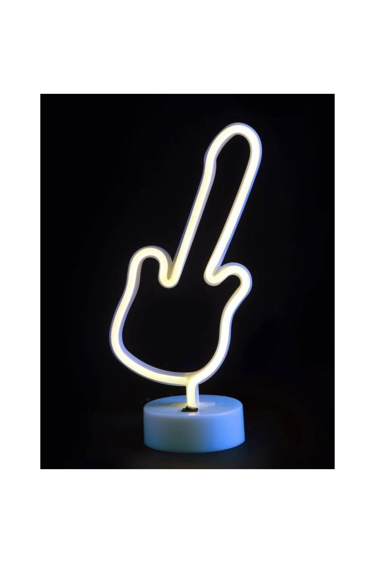 MEVAFA Gitar Neo Led Lamba