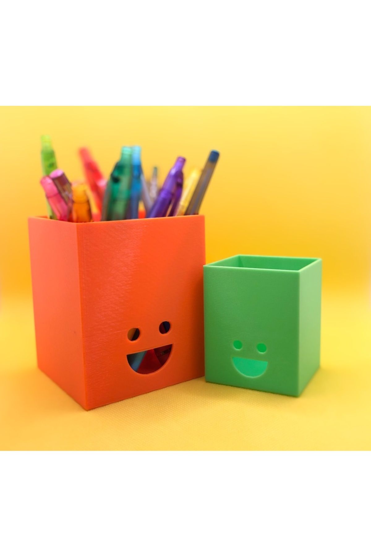 Vision Craft Gülümseme Kalem Pot (Kalem Tutucu)