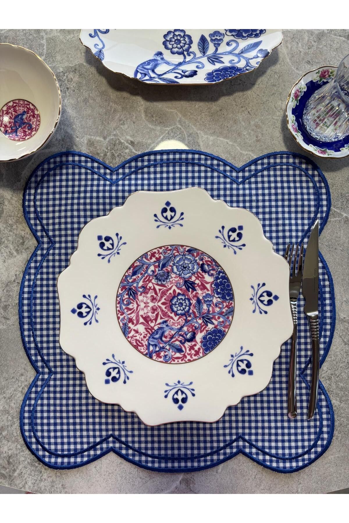 Nur Homing Desenli Amerikan Servis
