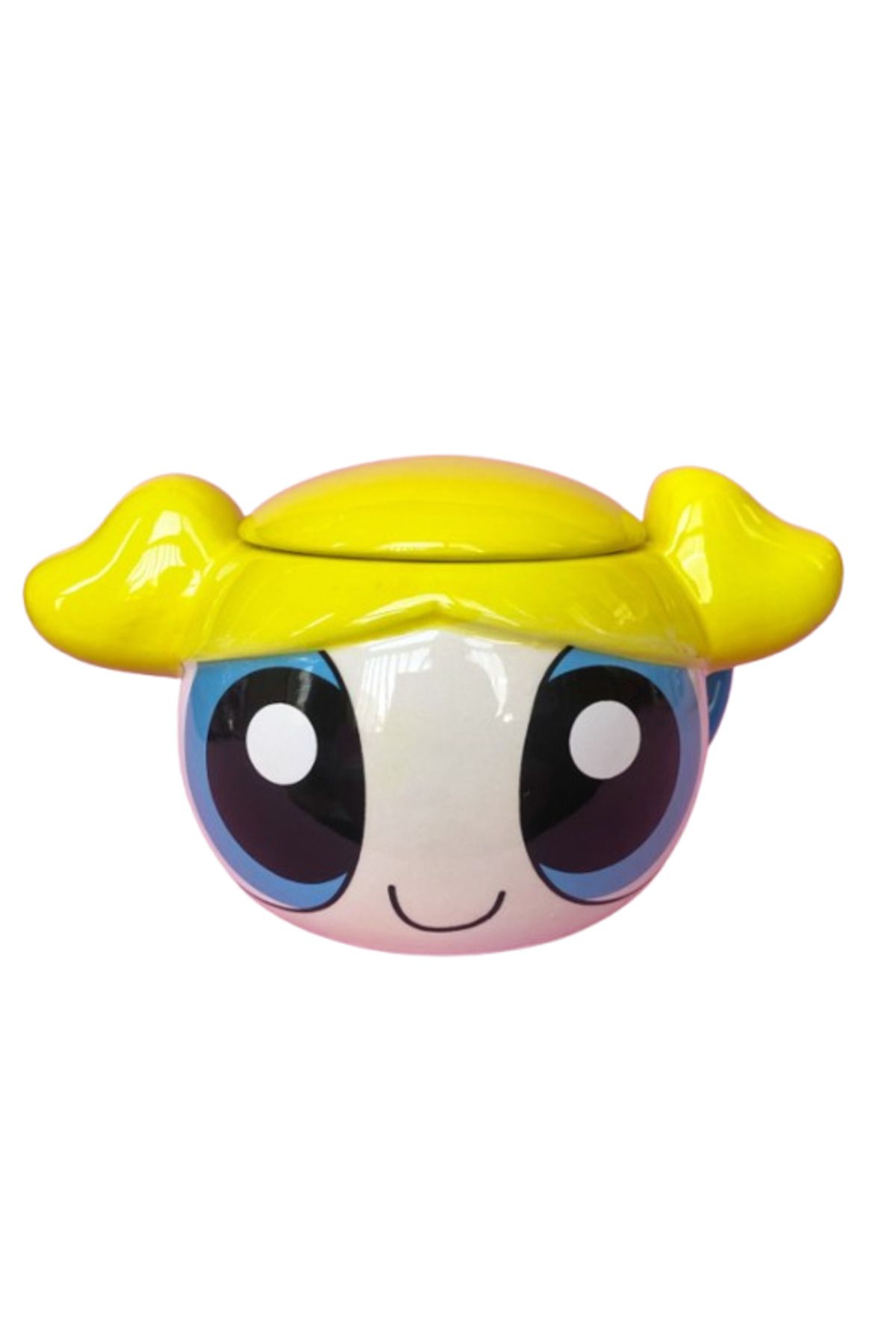 NETAVANTAJ Powerpuff Girls Sarı Bubbles 3D Tasarım Kupa Bardak