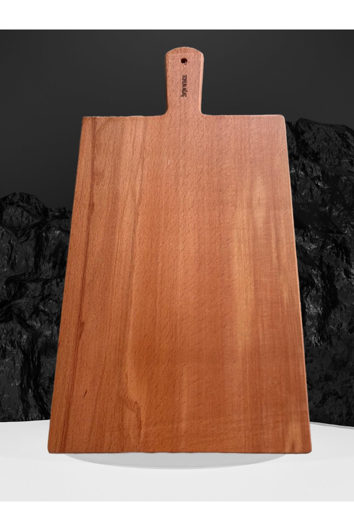 TORUN AĞAÇ Doğal Ahşap Kesme Tahtası 33*22 cm