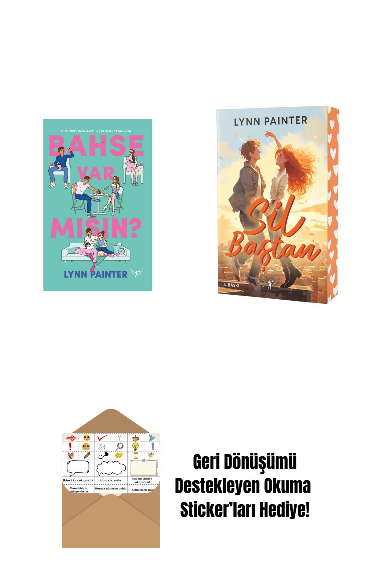 Artemis Yayınları Bahse Var Mısın? + Sil Baştan + Okuma Sticker'ları