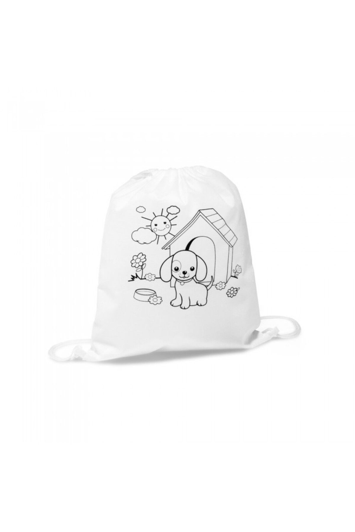 dalimag-Backpack with non-woven drawstring and drawing to color 1