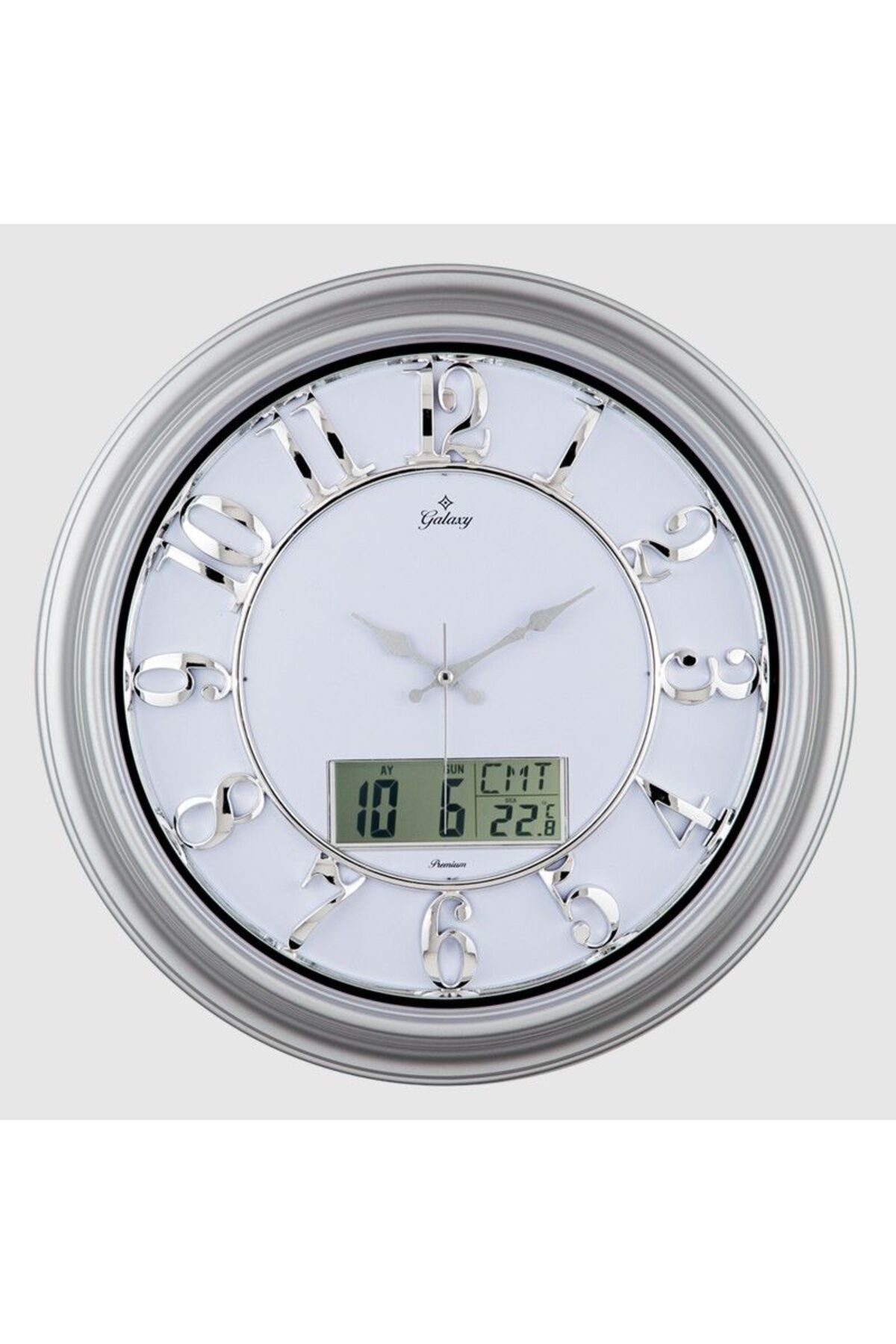 Fixport Galaxy TK-1962-G-2 Duvar Saati 46 CM