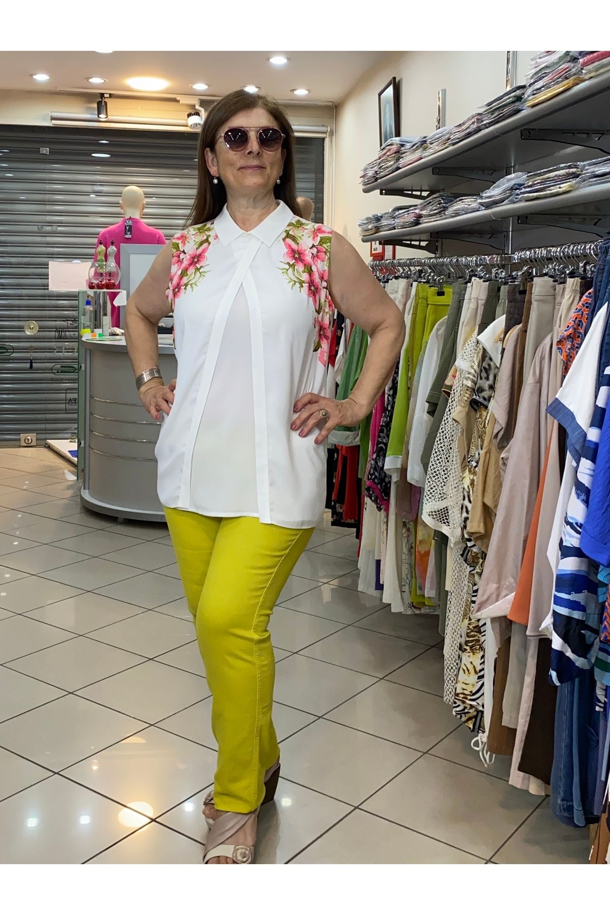 FEVER Bahar Çiçekli Bluz